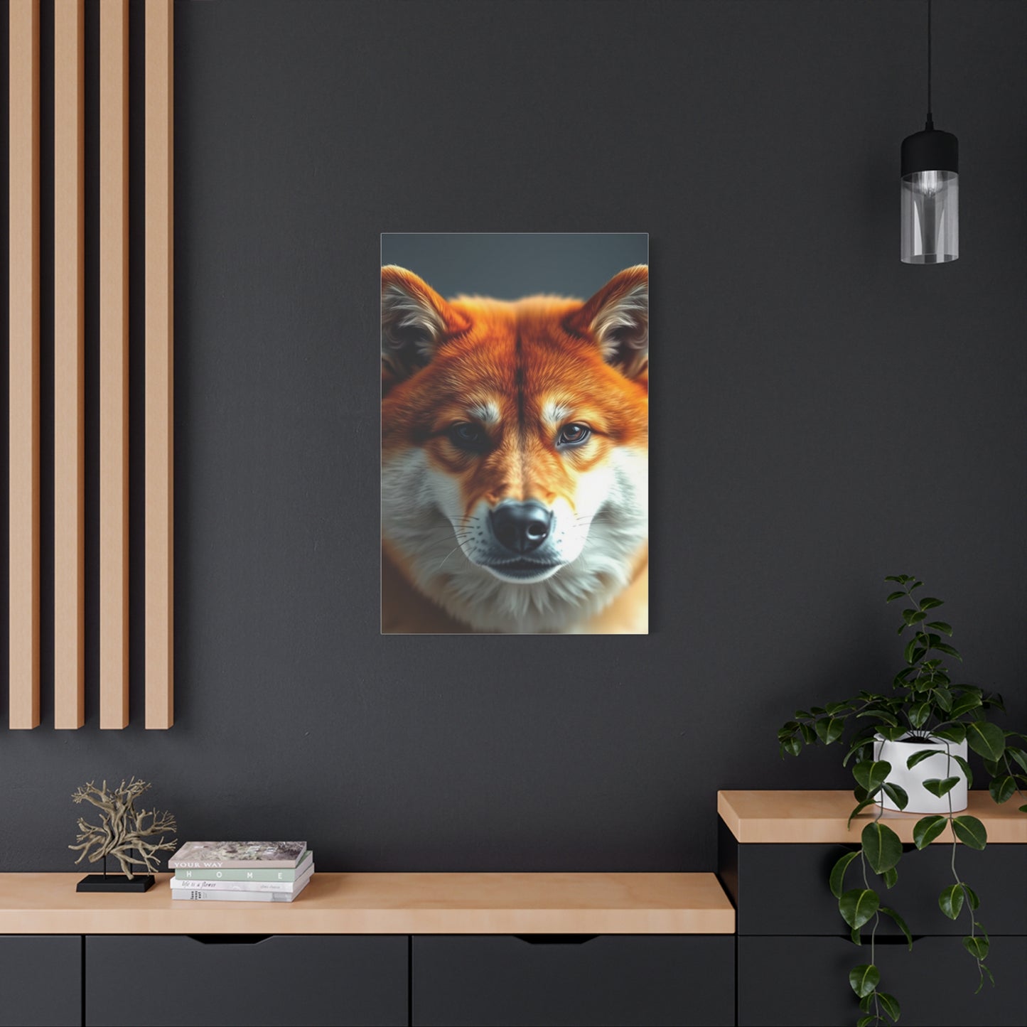 Supreme Shiba Inu Dog Art Collection Wall Art & Canvas Print