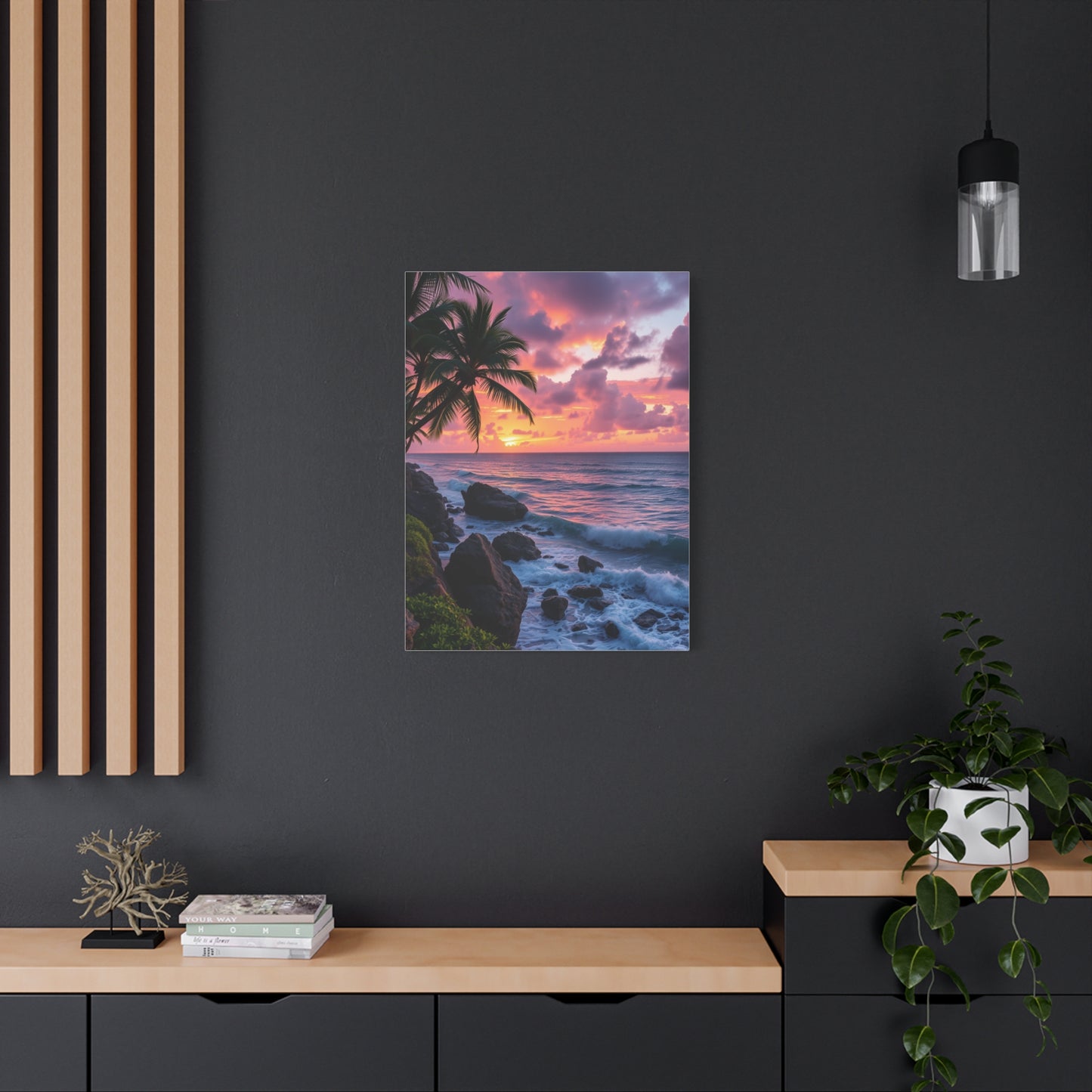 Azure Coastline Opus Wall Art & Canvas Print