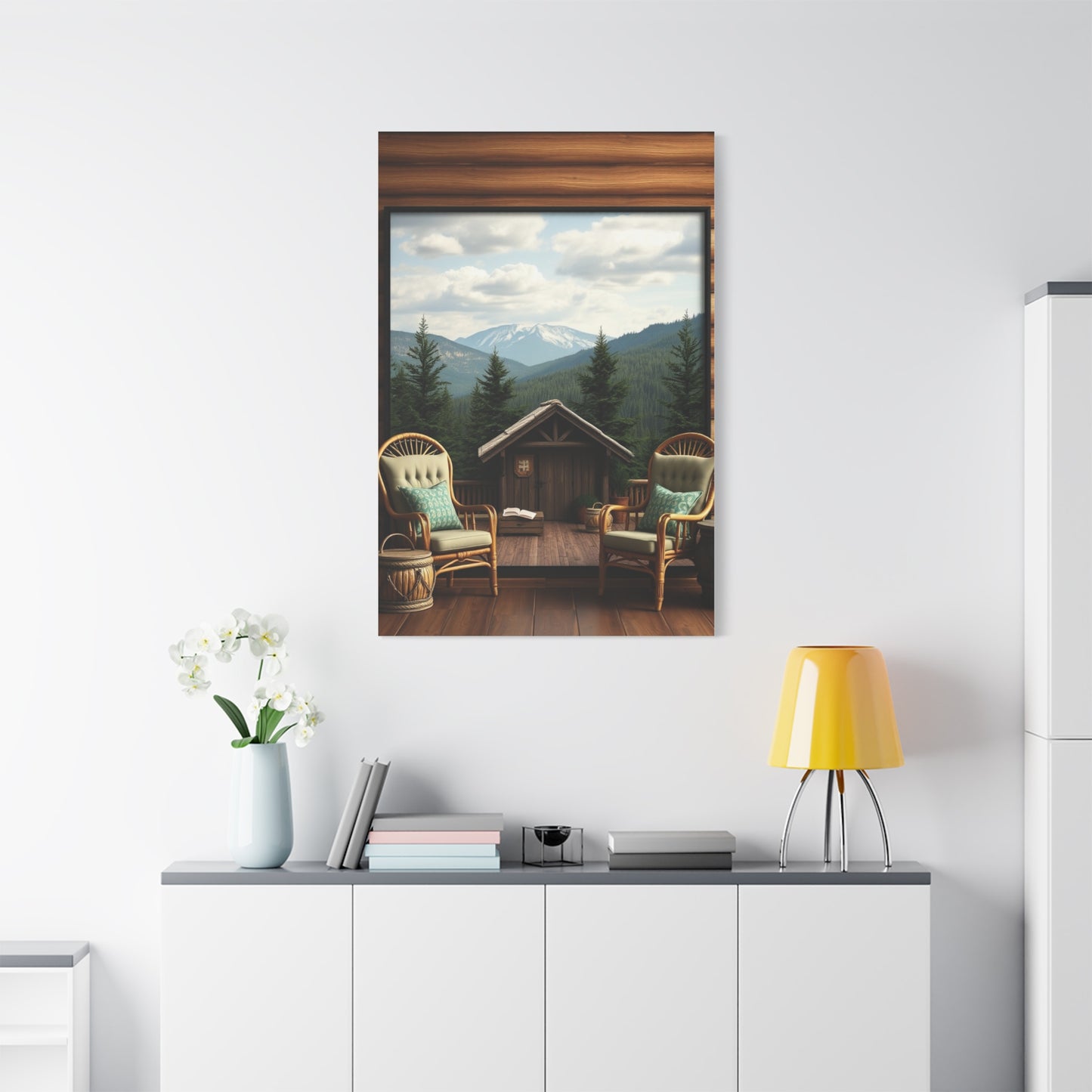 Elite Cabin & Lodge Decor Art Vision Wall Art & Canvas Print