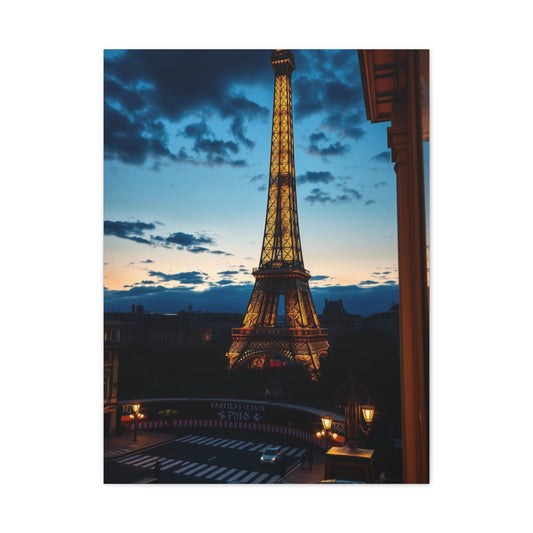 Opulent Parisian Panorama Art Wall Art & Canvas Print