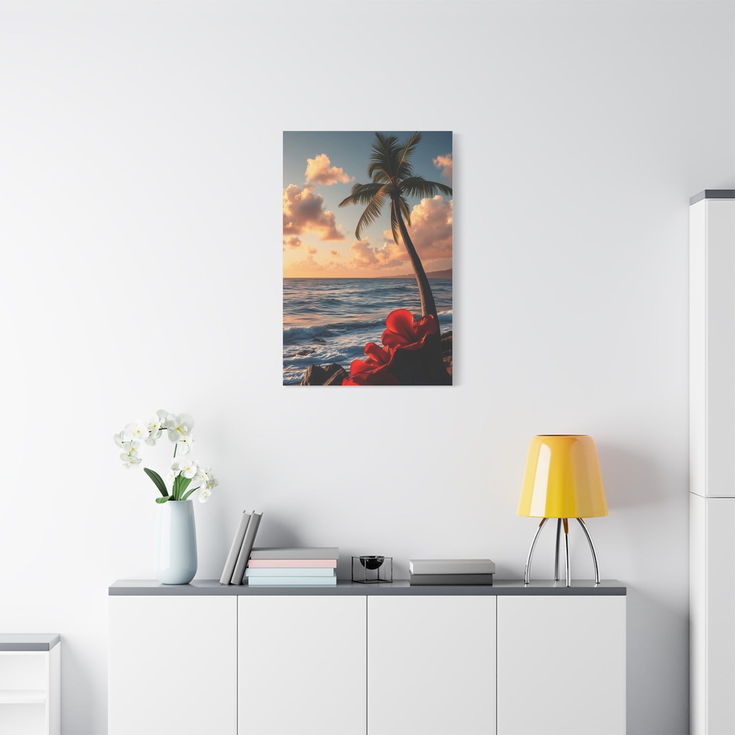 Radiant Sunset Elegance Wall Art & Canvas Print