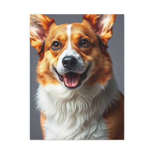 Elite Corgi Dog Art Vision Wall Art & Canvas Print