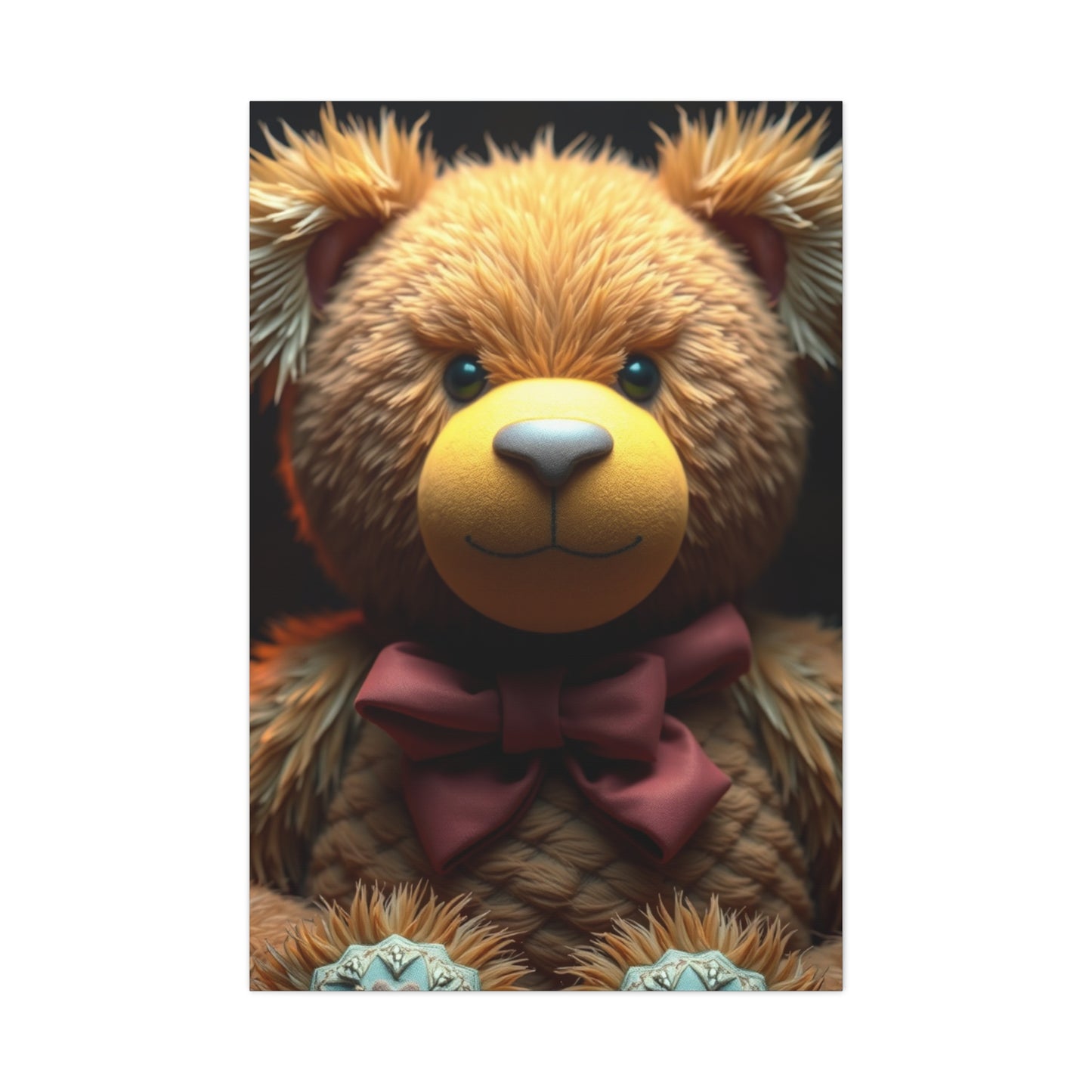 Vintage Ursine Charisma Wall Art & Canvas Print