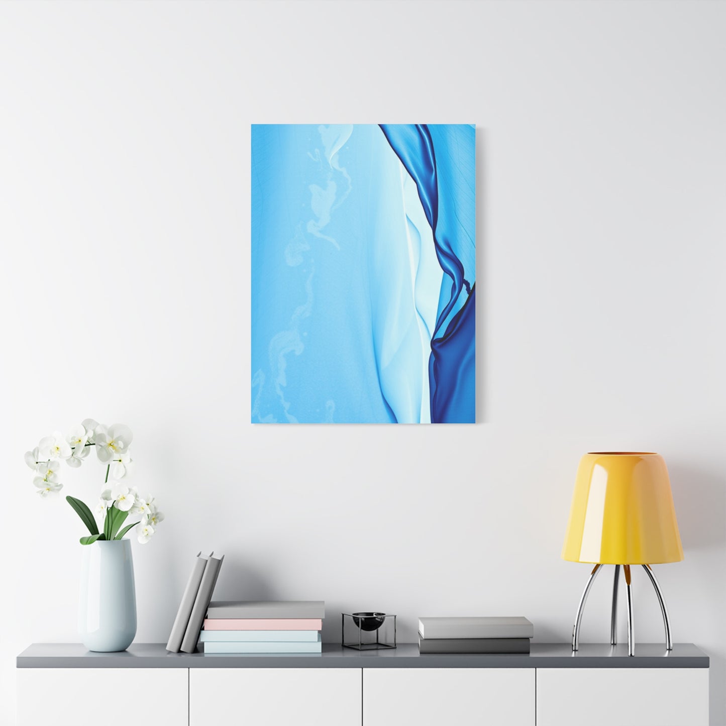 Masterpiece Blue and White Art Vision Wall Art & Canvas Print
