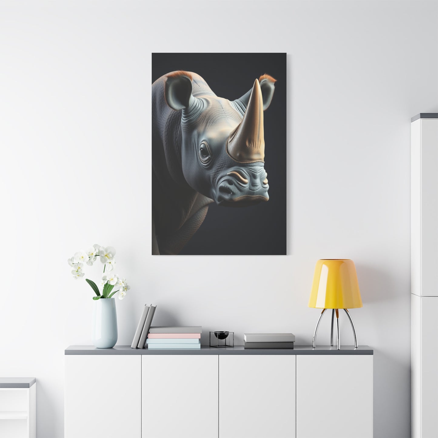 Rhinoceros Art Luxury Canvas Wall Art & Canvas Print