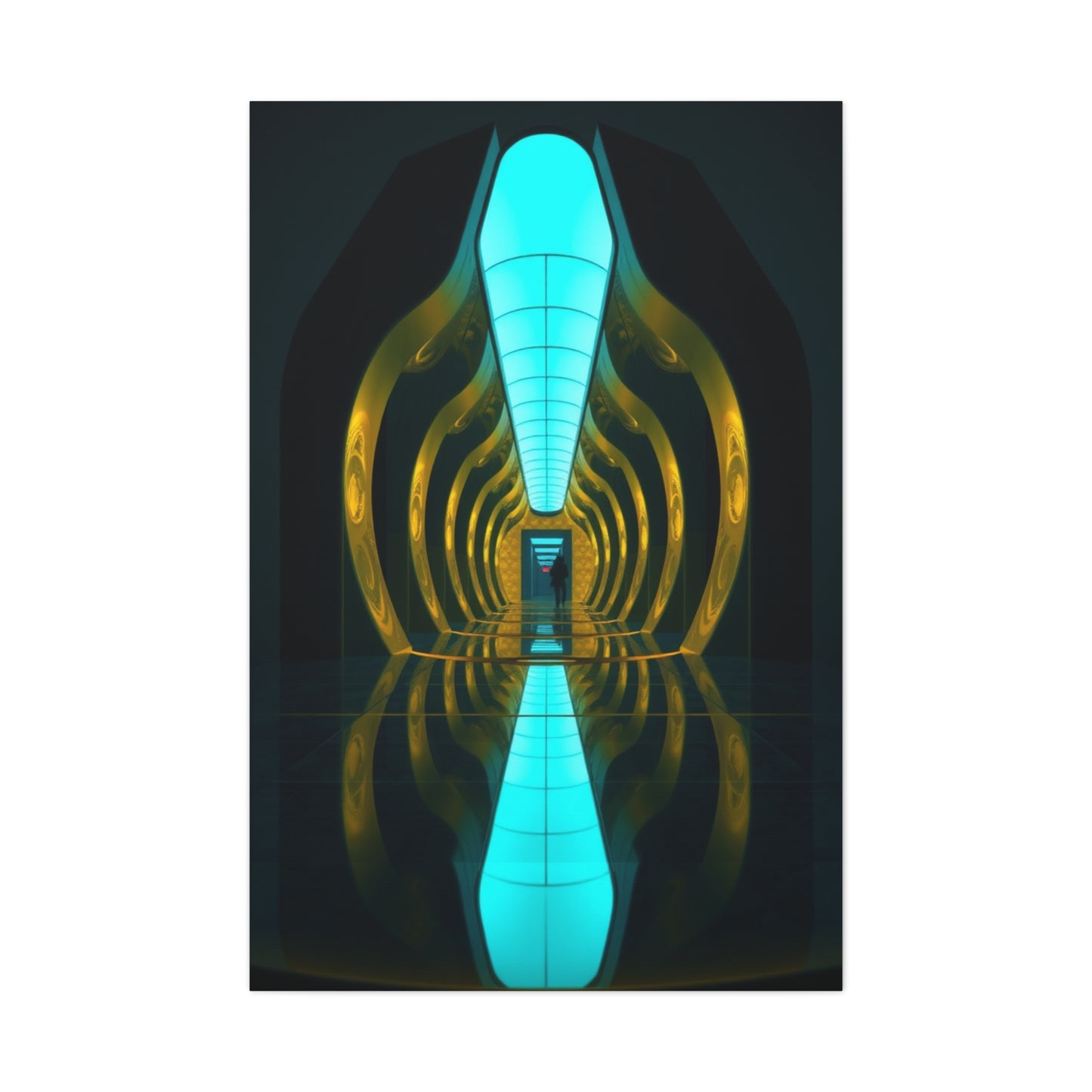 Luminous Aether Canvas