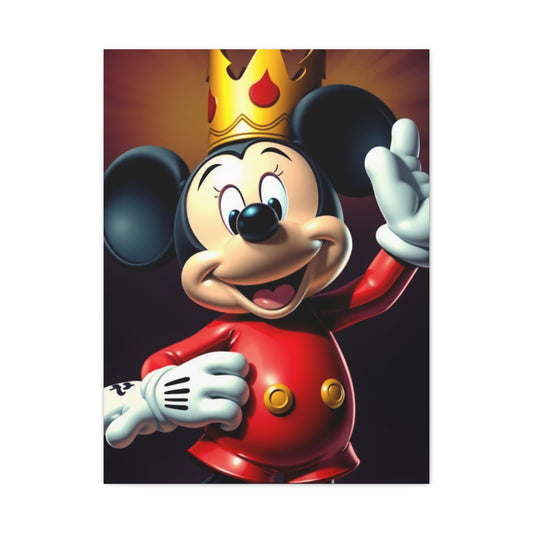 Mickey Majesty Canvas Wall Art & Canvas Print