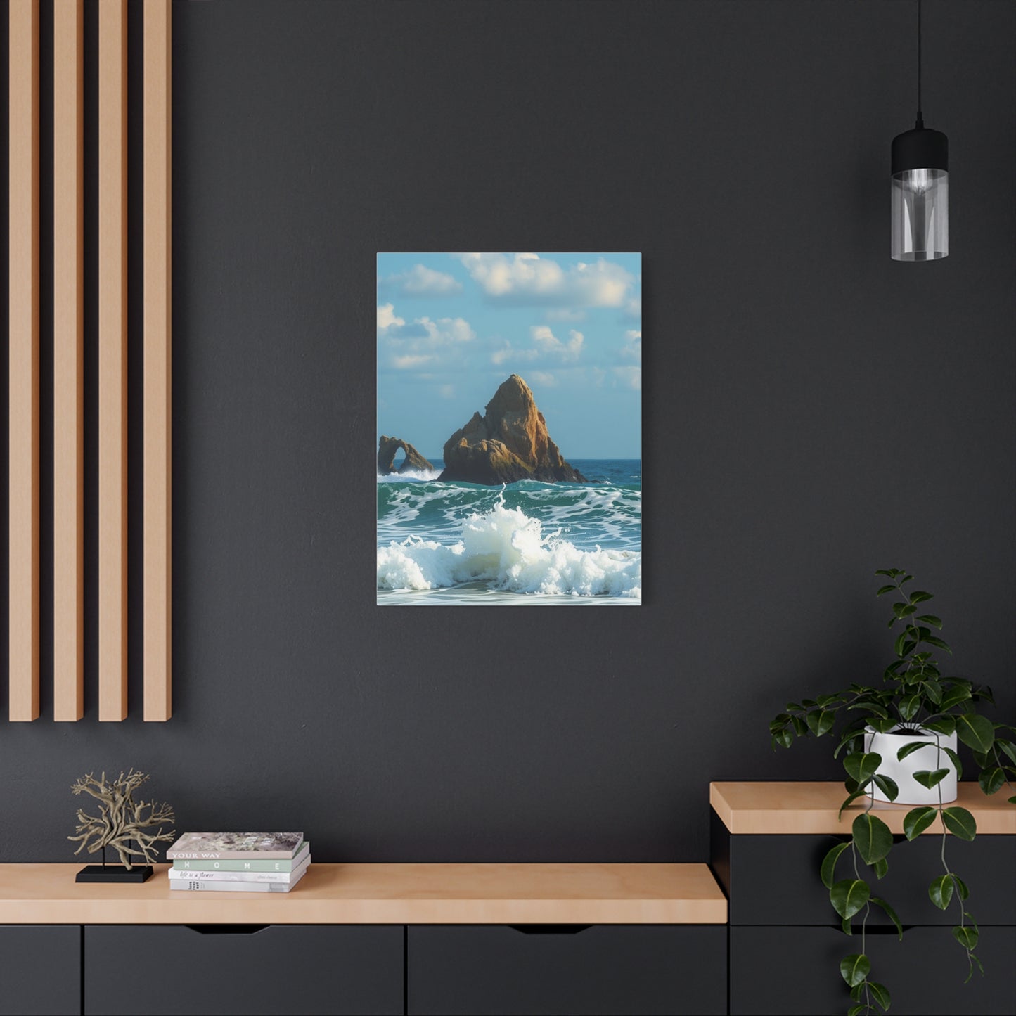Beachfront Tranquility Art Wall Art & Canvas Print