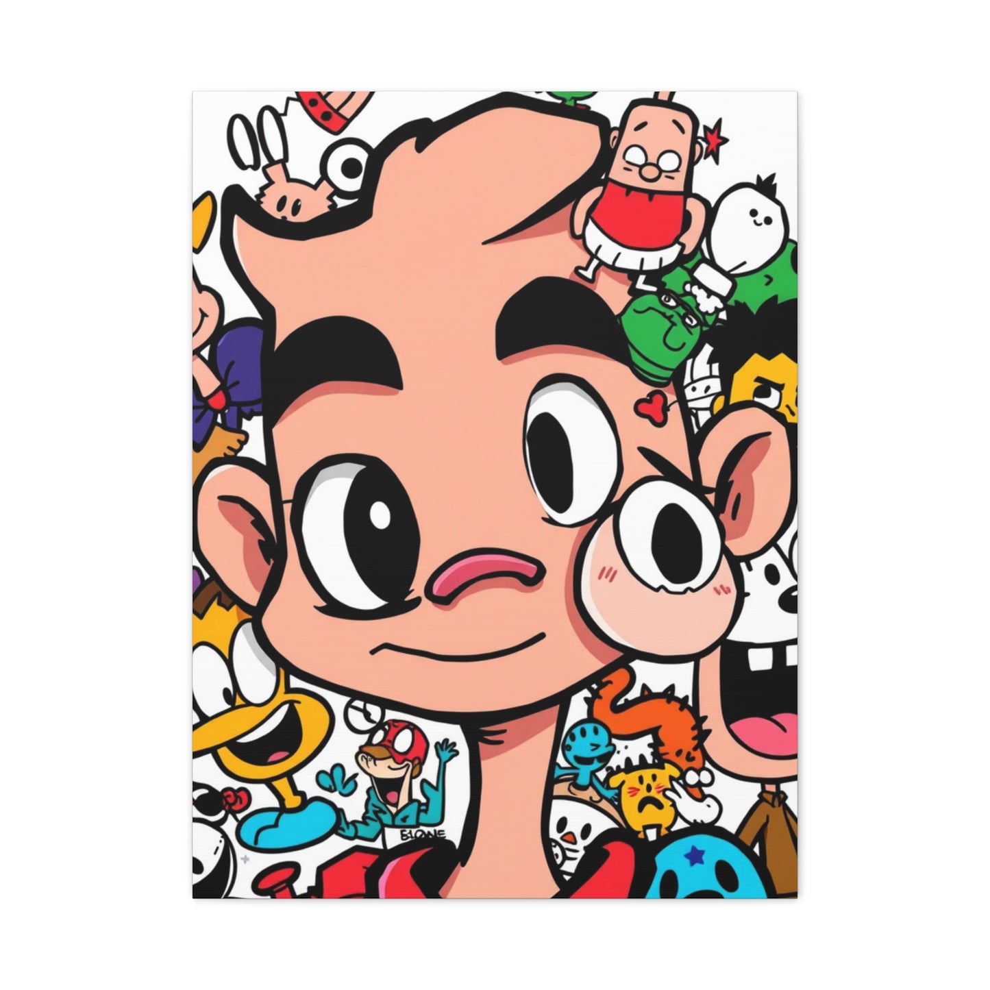 Sumptuous Doodle Tableau Wall Art & Canvas Print