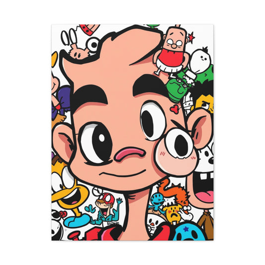 Sumptuous Doodle Tableau Wall Art & Canvas Print