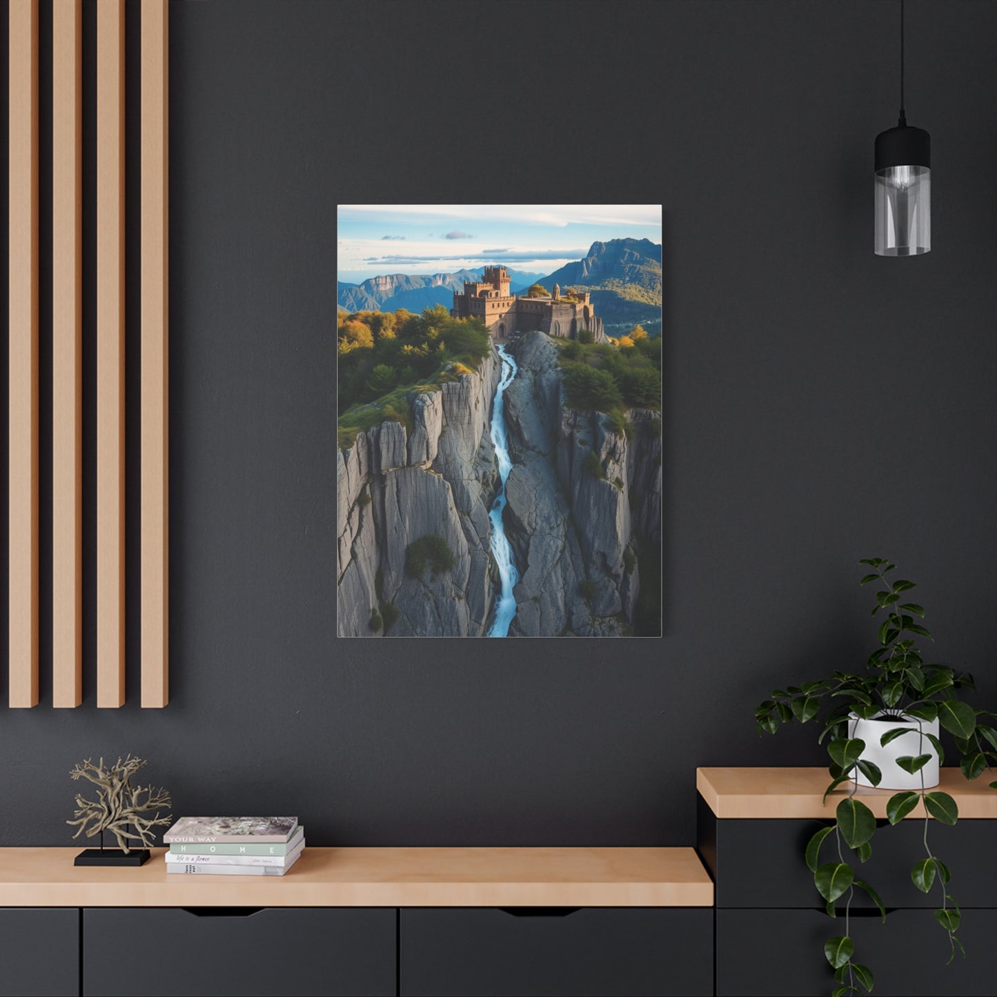 Vertical Harmony Artwork Wall Art & Canvas Print