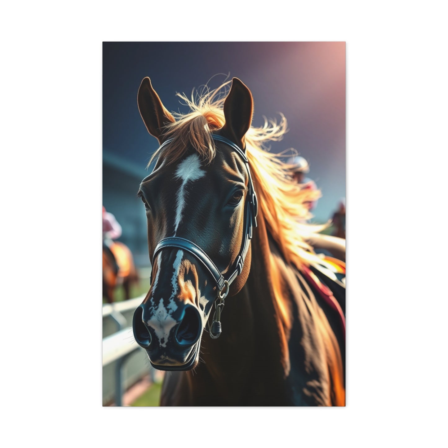 Horse Racing Art Supreme Gallery Wall Art & Canvas Print