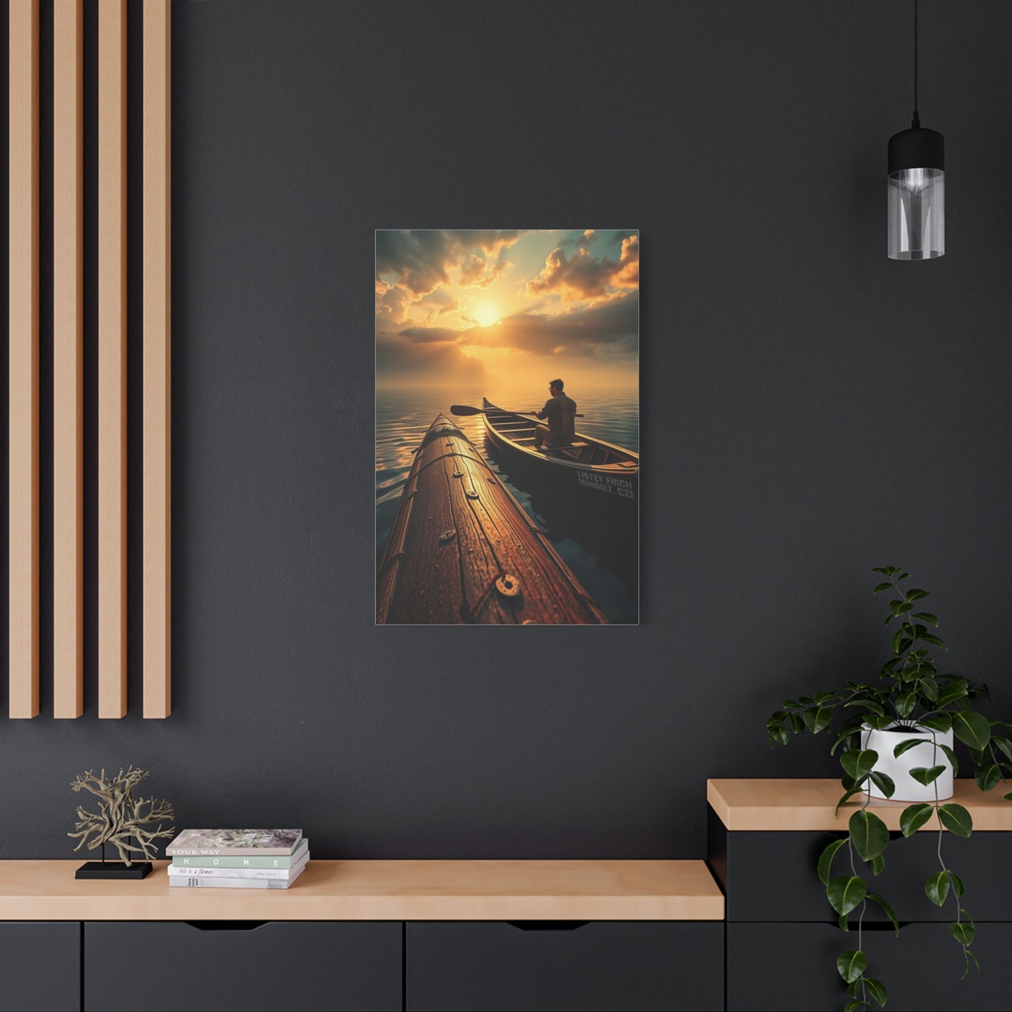 Canoe Art Supreme Gallery Wall Art & Canvas Print