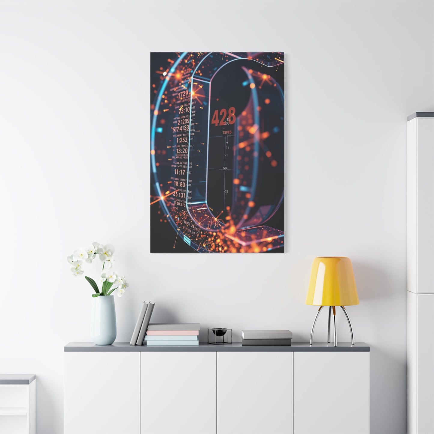 Numbers Art Luxury Canvas Wall Art & Canvas Print
