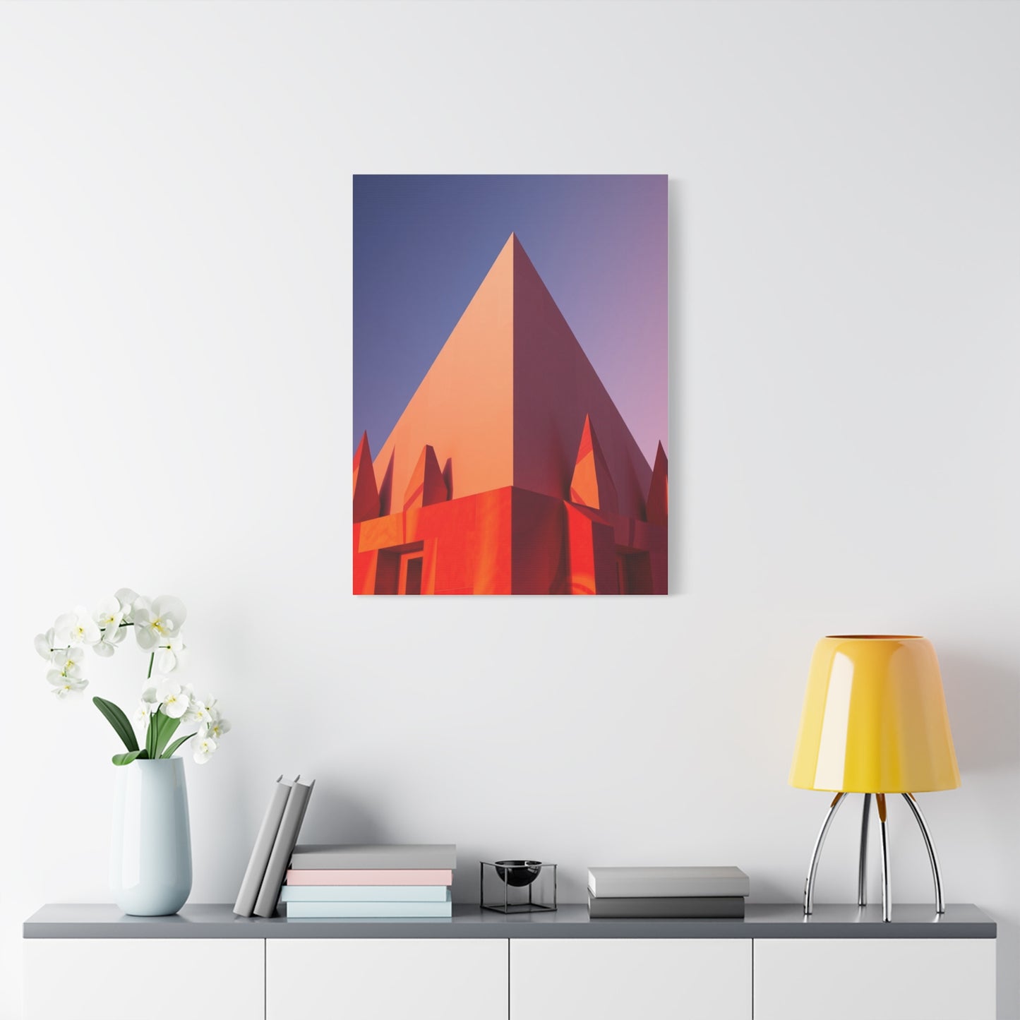 Prismatic Geometric Radiance Wall Art & Canvas Print