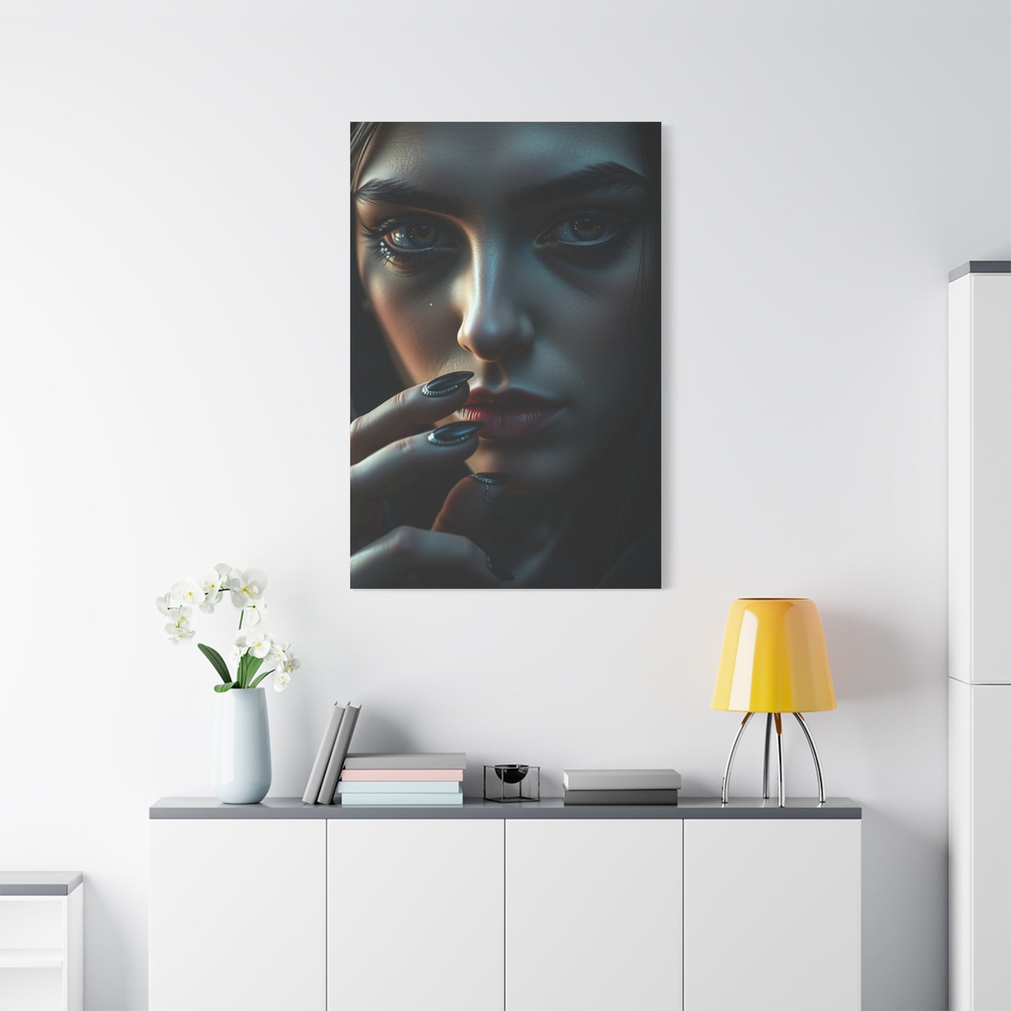 Ebon Veil Canvas Wall Art & Canvas Print