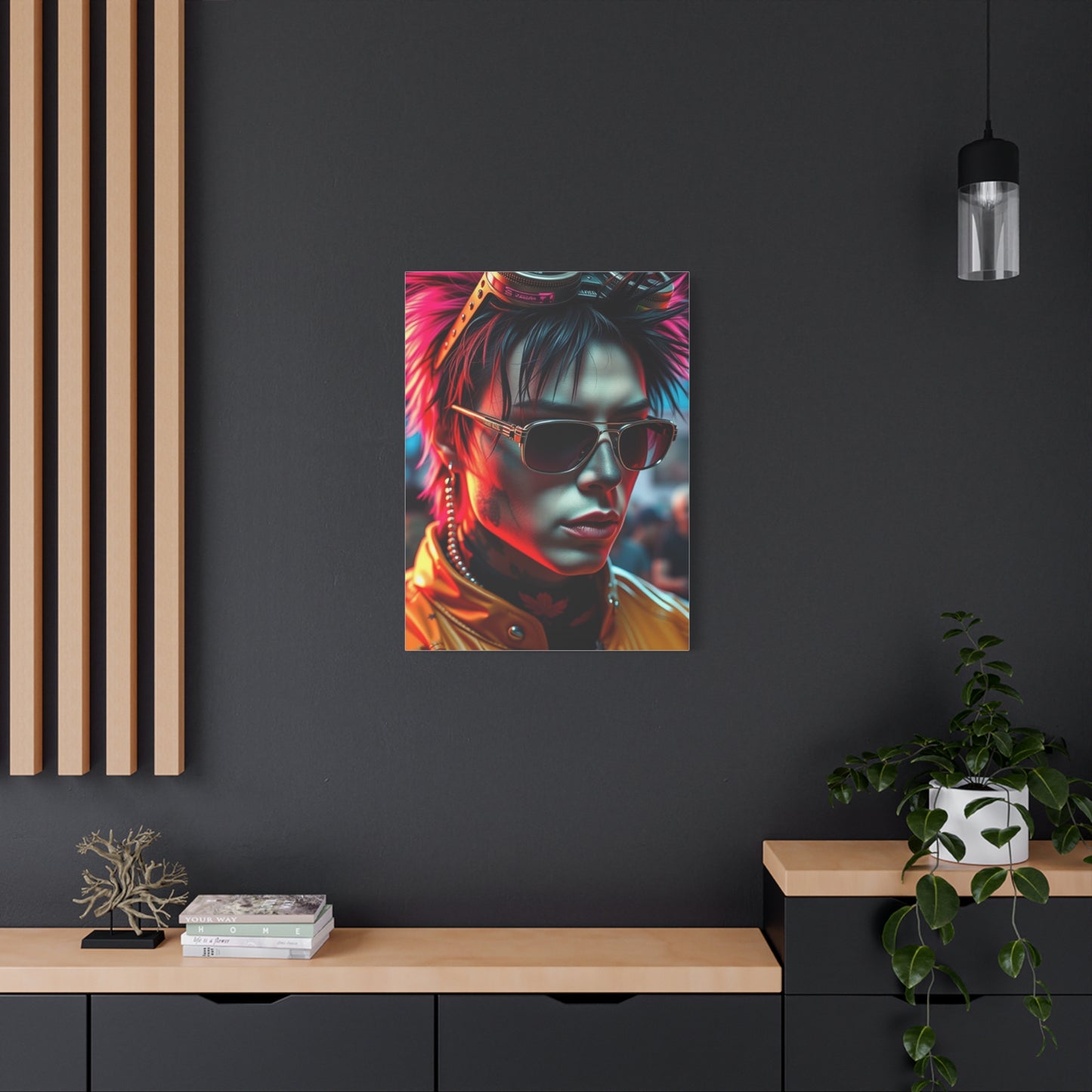 Avant-Garde Grit Art Wall Art & Canvas Print