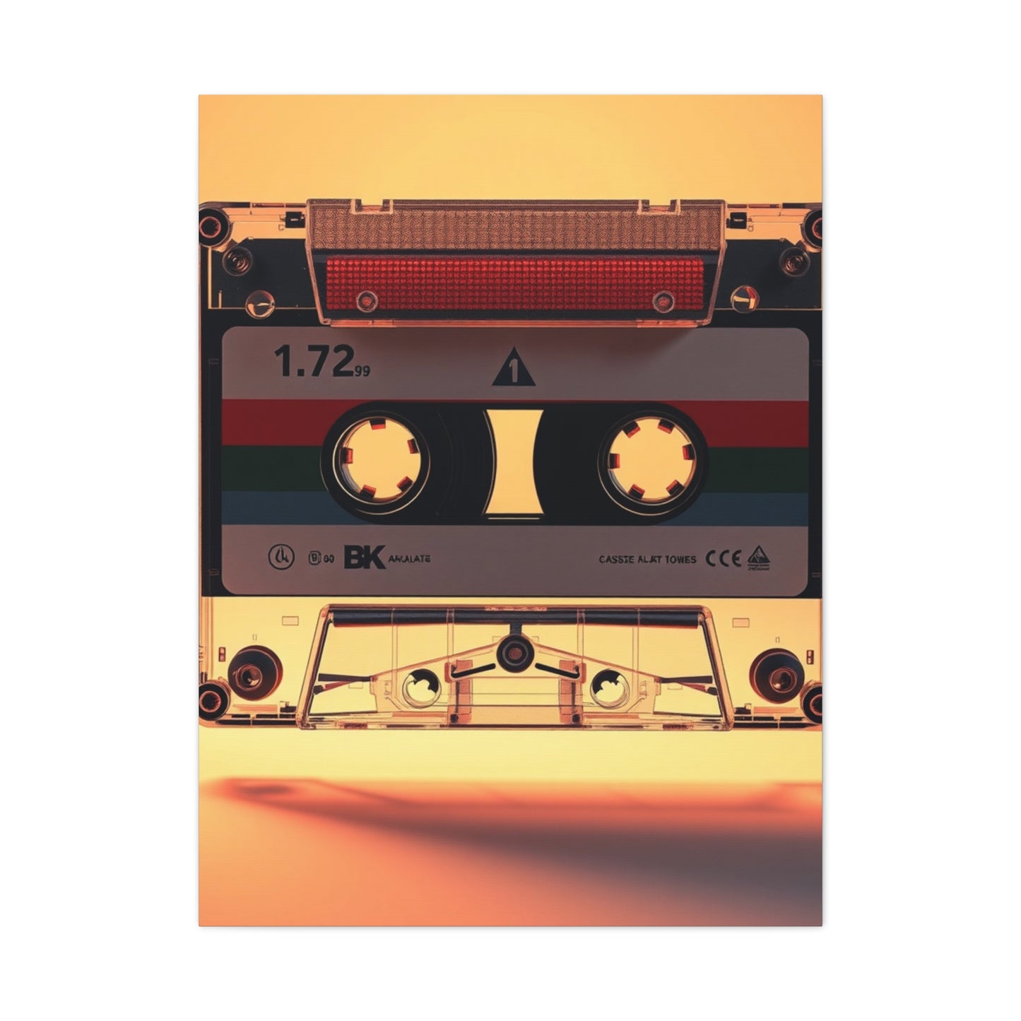 Cassette Tapes Art Luxury Canvas Wall Art & Canvas Print