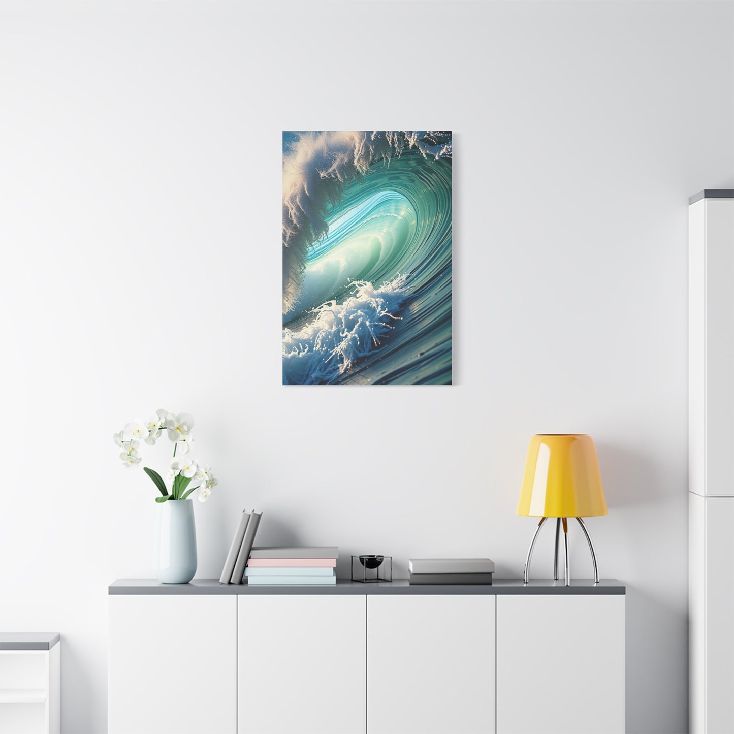 Tranquil Surf Reverie Wall Art & Canvas Print