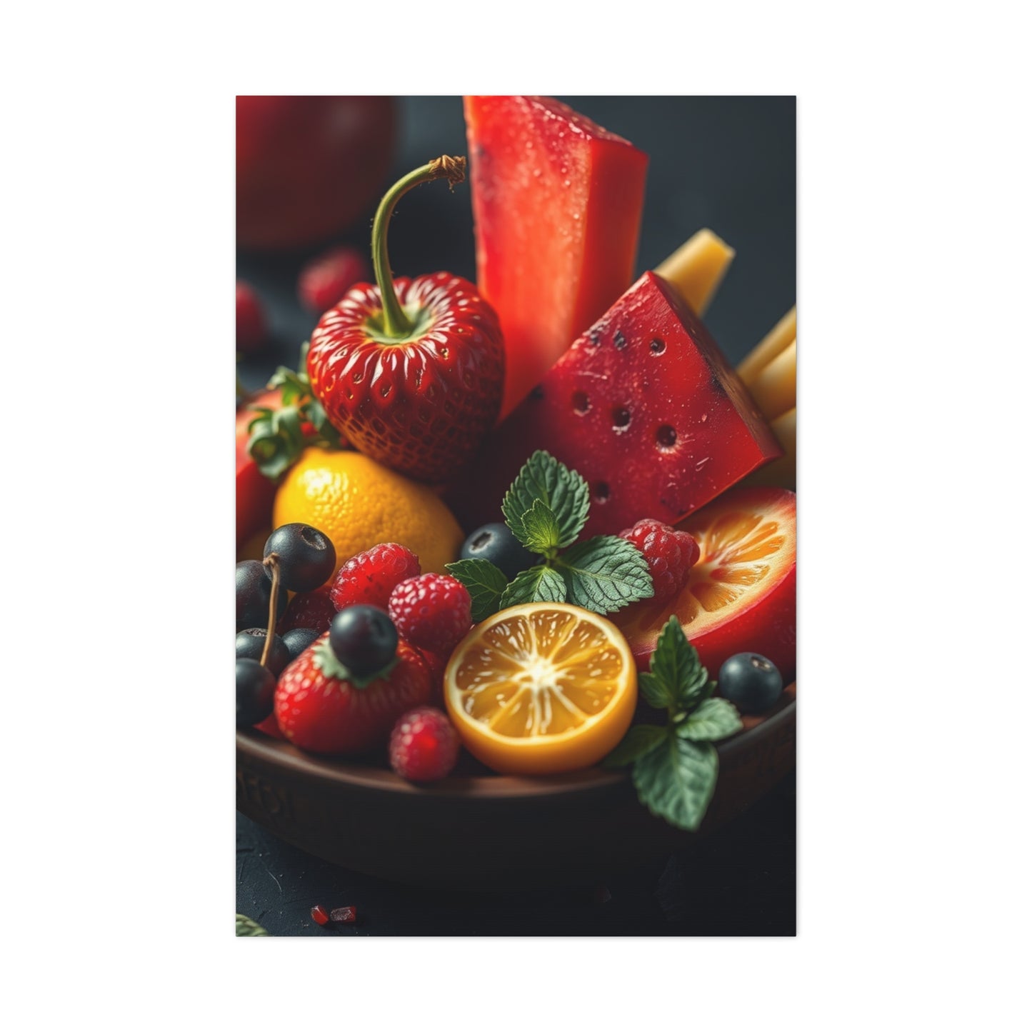 Food & Fruit Art Refined Canvas Wall Art & Canvas Print