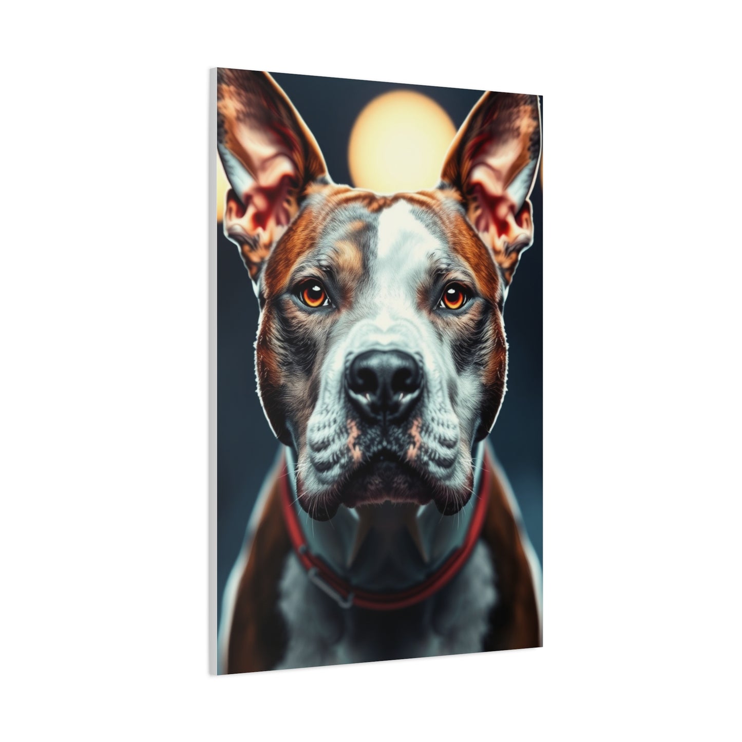 Pit Bull Art Refined Canvas Wall Art & Canvas Print