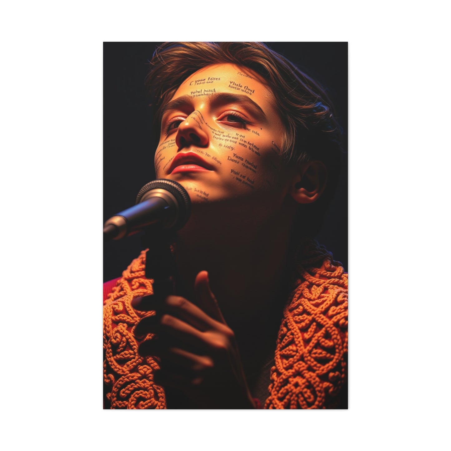 Melodic Verses Elegance wall art & canvas print