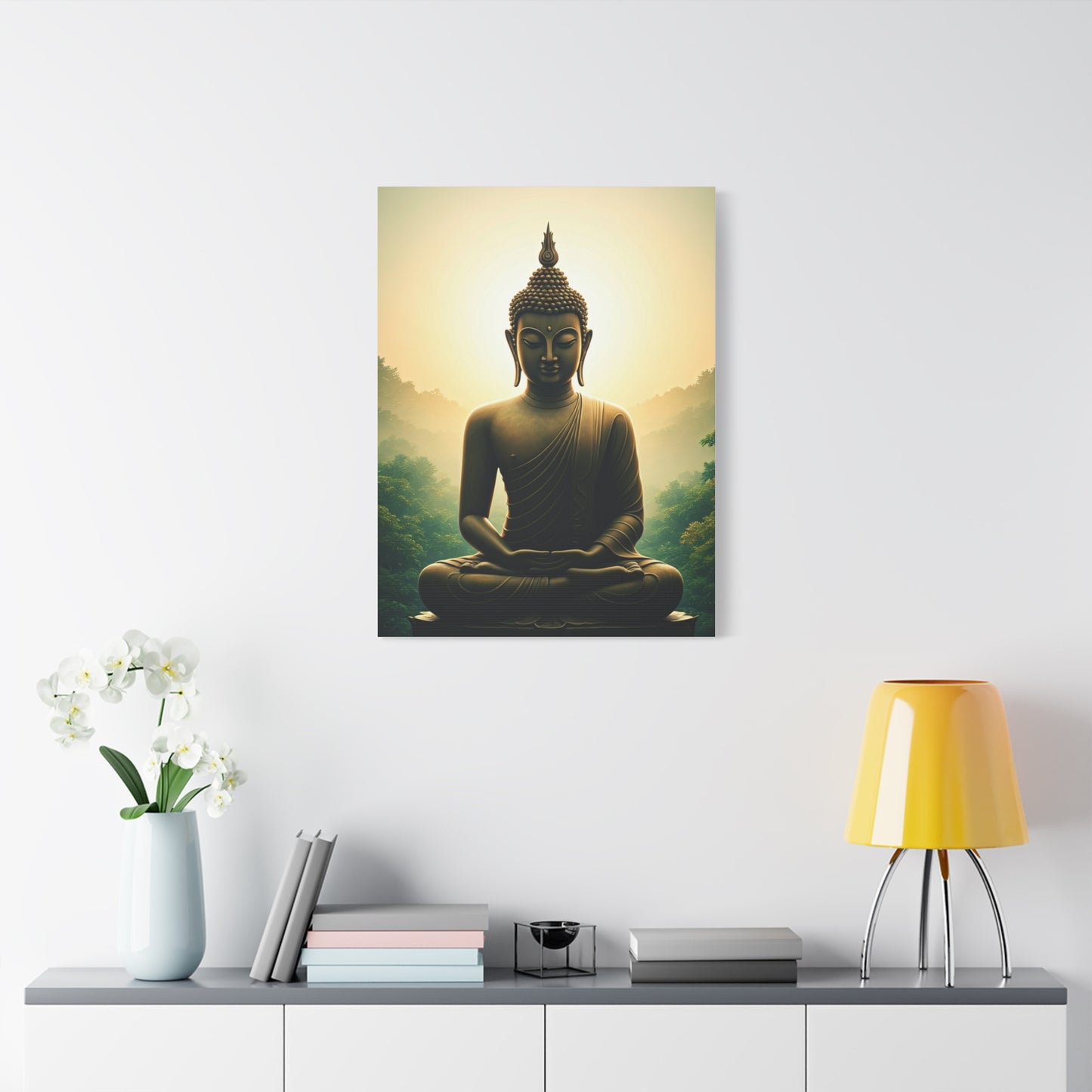 Radiant Enlightenment Buddha Wall Art & Canvas Prints