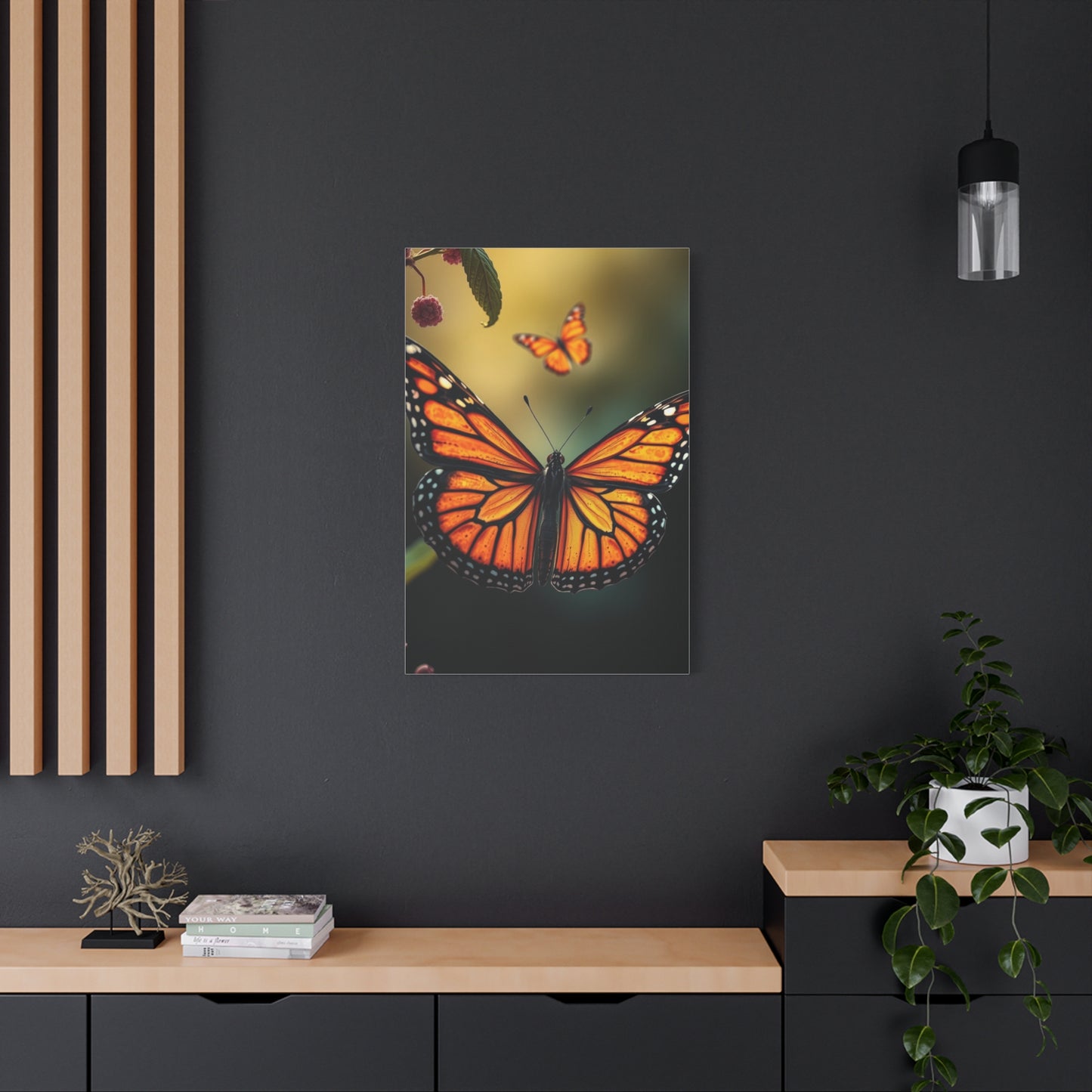 Monarch Butterflies Art Refined Canvas Wall Art & Canvas Print
