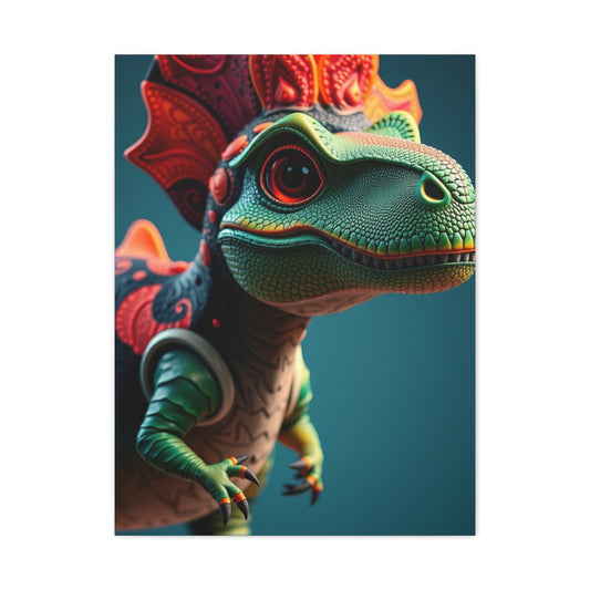 Kid’s Dinosaur Art Supreme Gallery Wall Art & Canvas Print