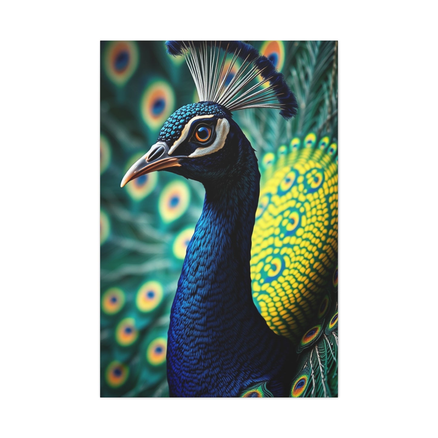 Elite Peacock Art Vision Wall Art & Canvas Print