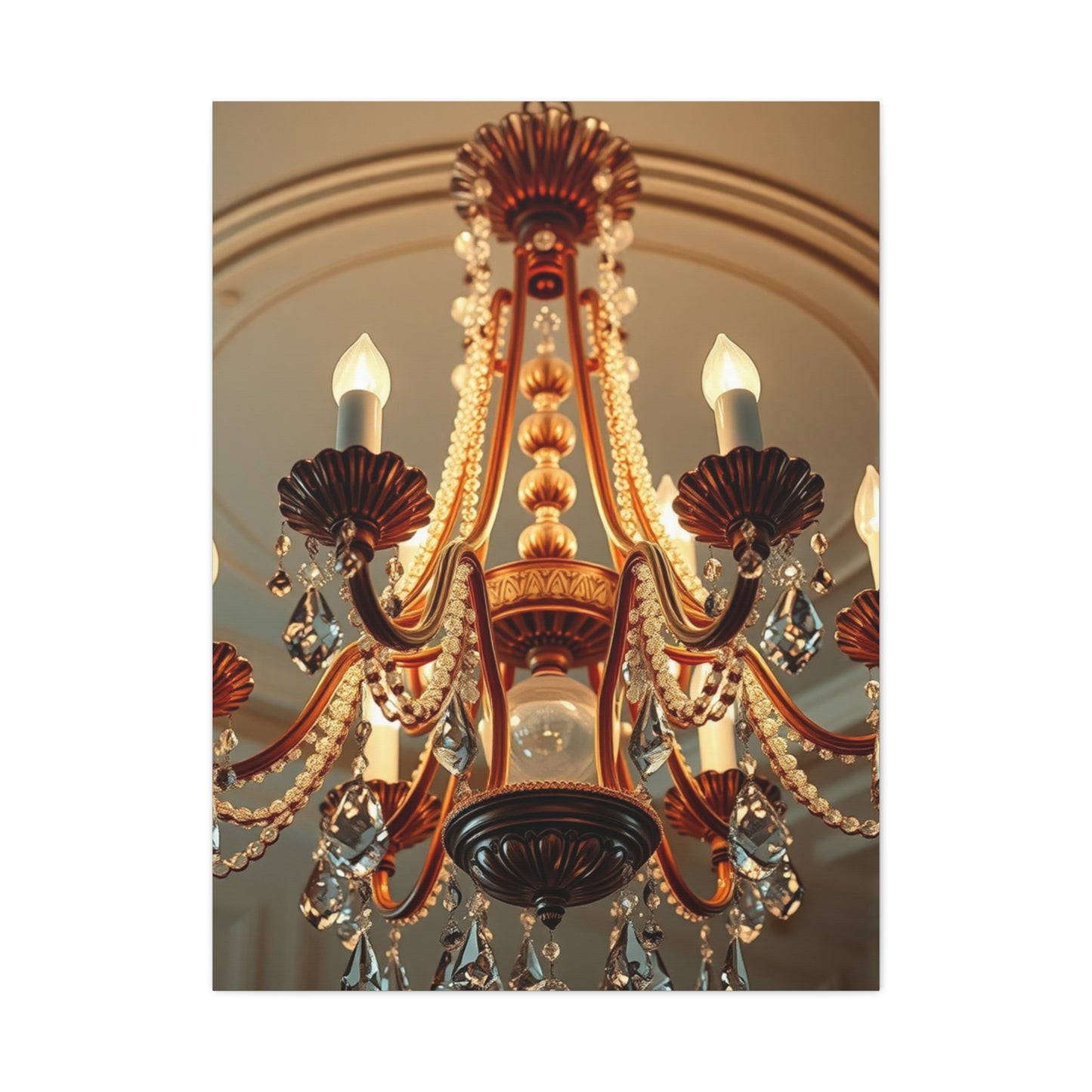 Supreme Chandelier Art Collection Wall Art & Canvas Print