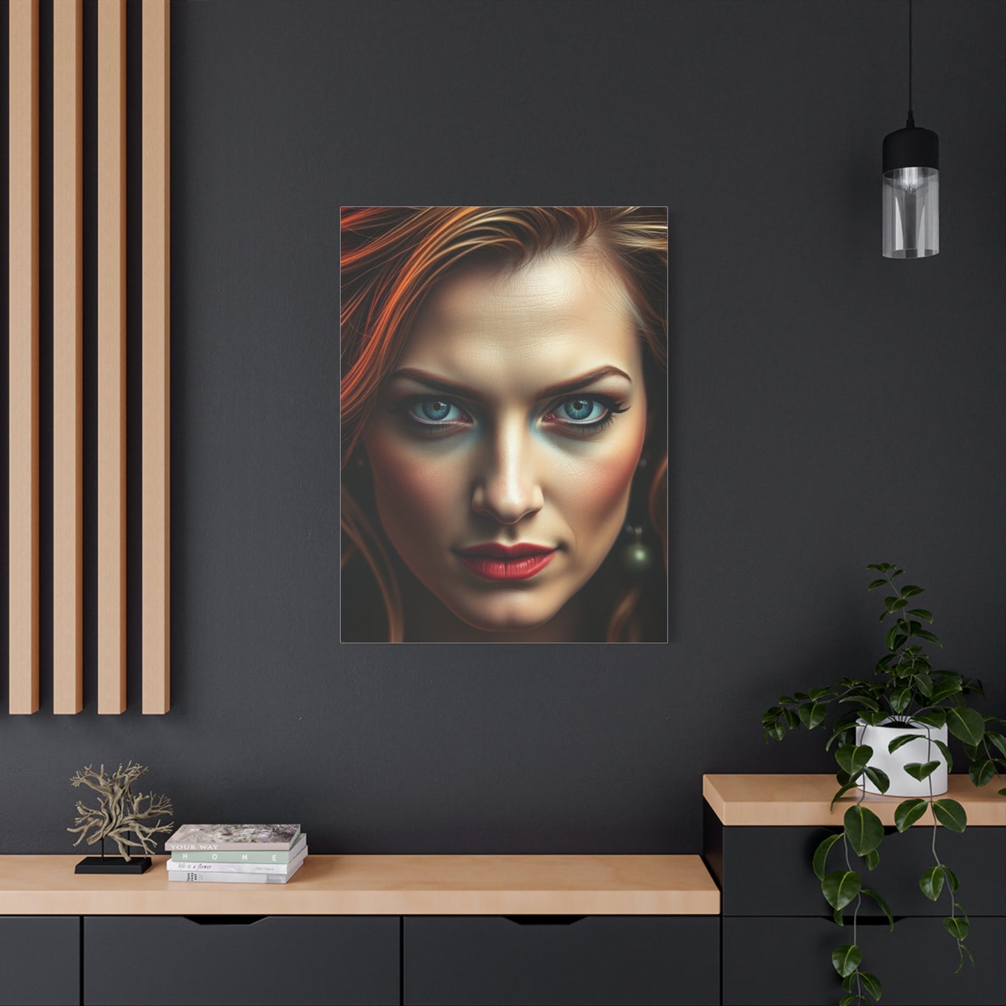 Sublime Moss Vignette Wall Art & Canvas Print