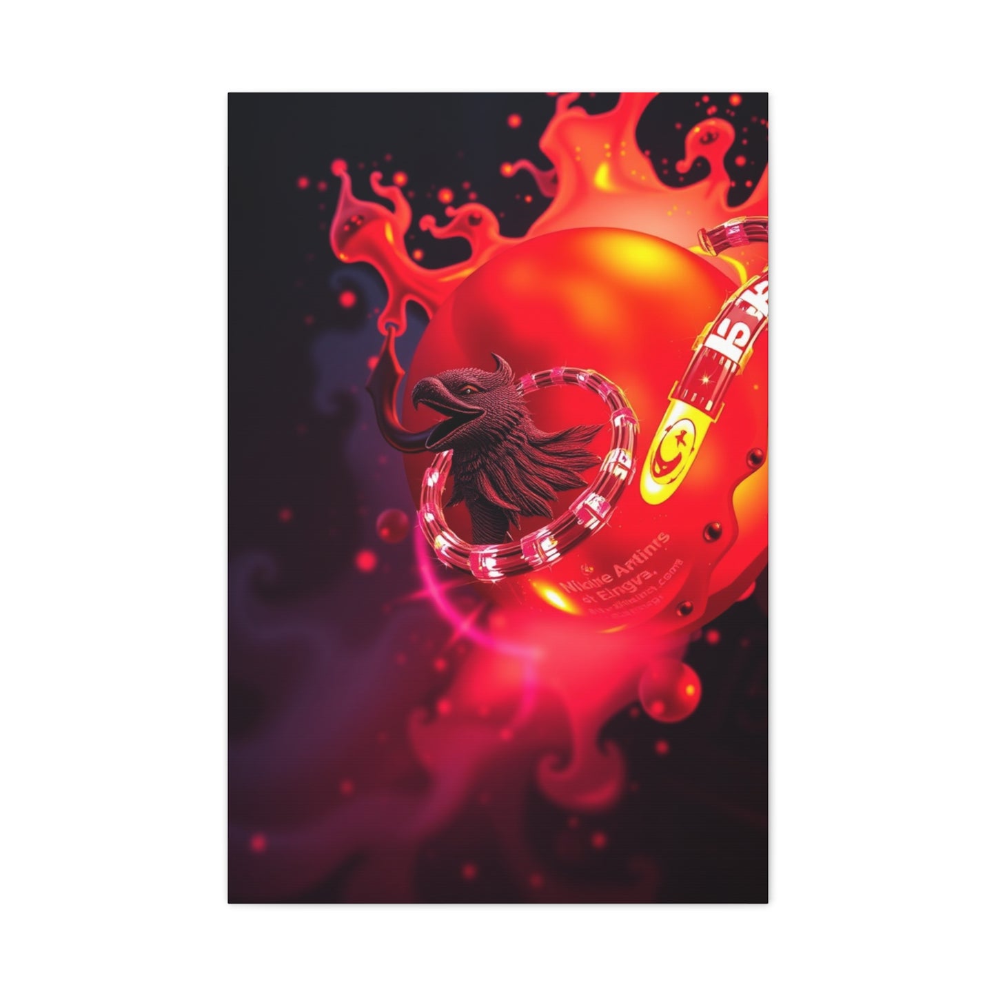 Elysian Flight Canvas Wall Art & Canvas Print