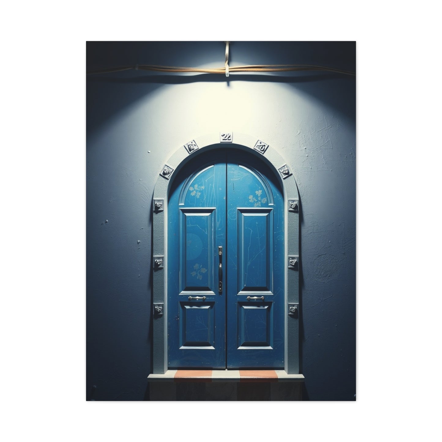 Blue and White Art Supreme Gallery Wall Art & Canvas Print