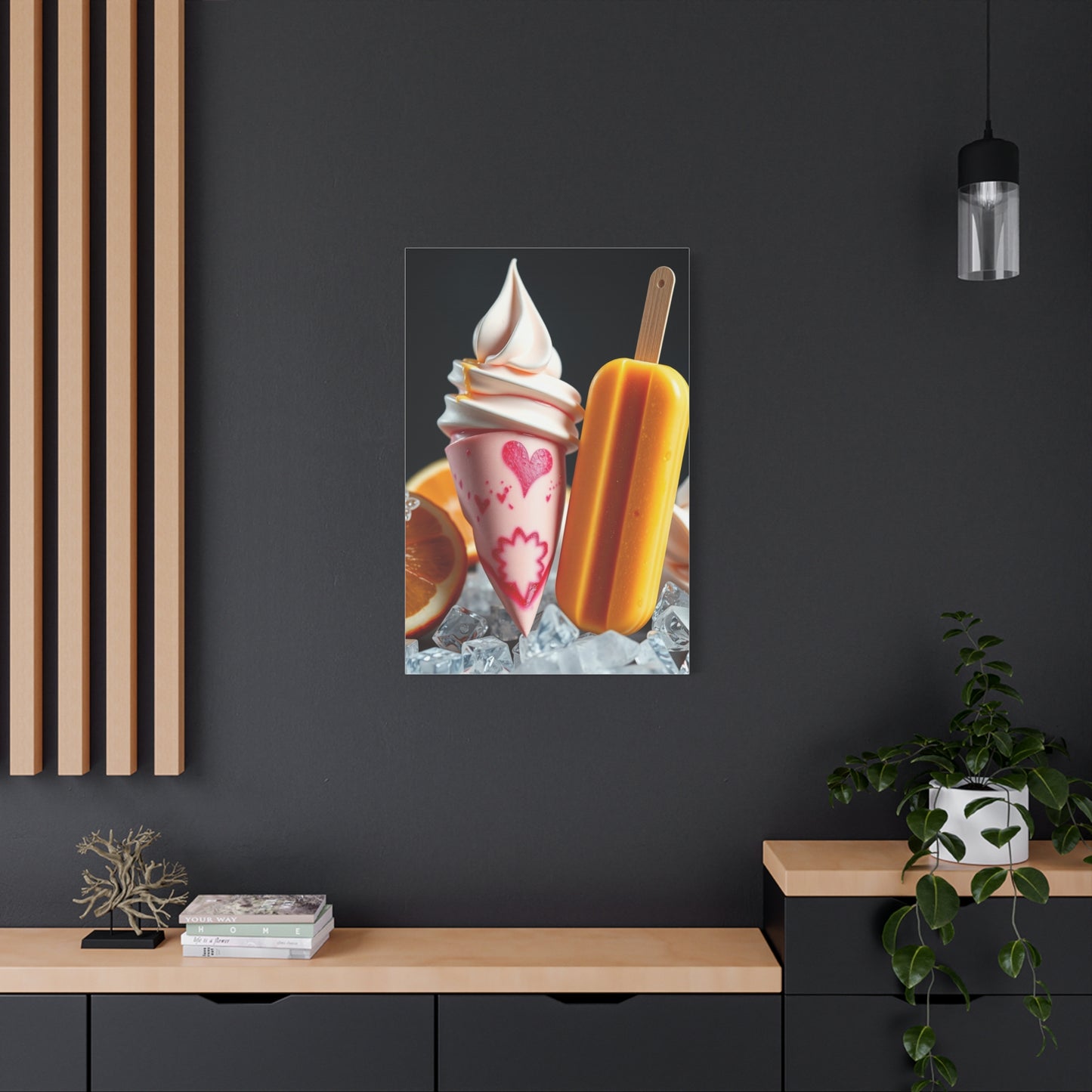 Vision Ice Cream & Popsicle Art Art Wall Art & Canvas Print