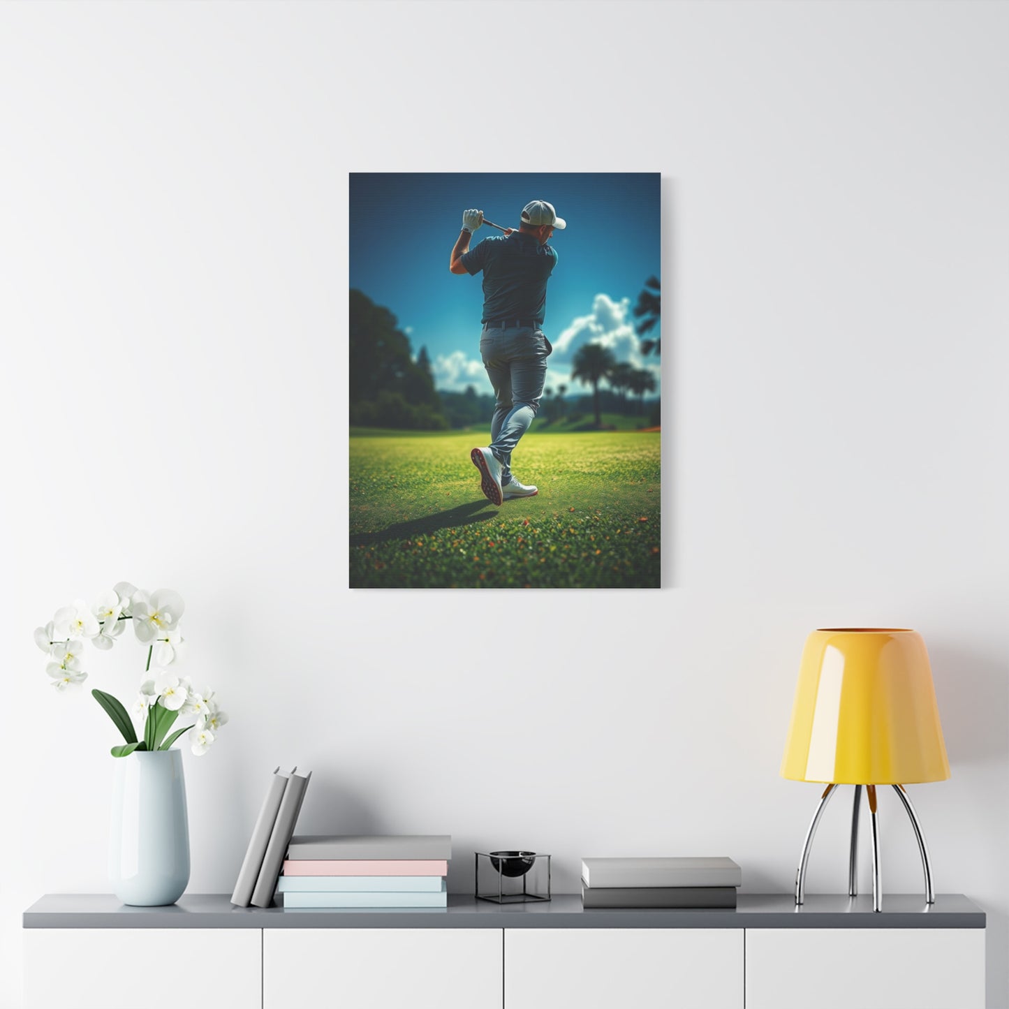 Sophisticated Putt Impression Wall Art & Canvas Print