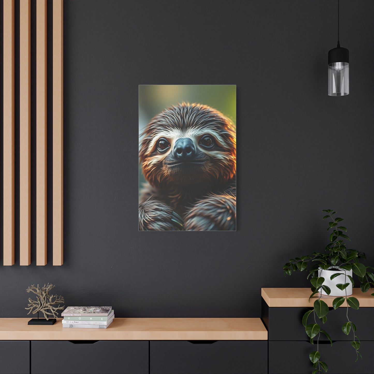 Sloth Art Supreme Gallery Wall Art & Canvas Print