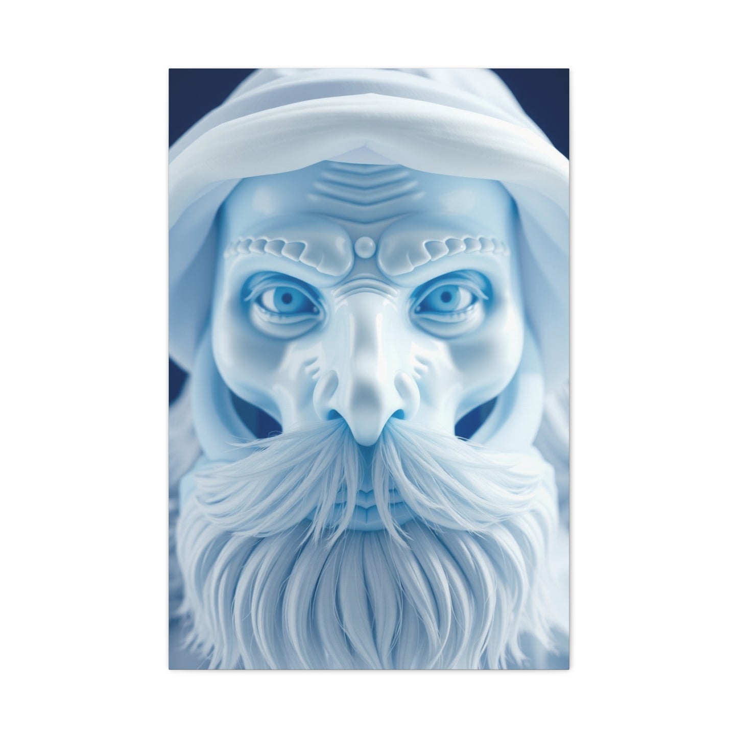 Elite Blue and White Art Vision Wall Art & Canvas Print