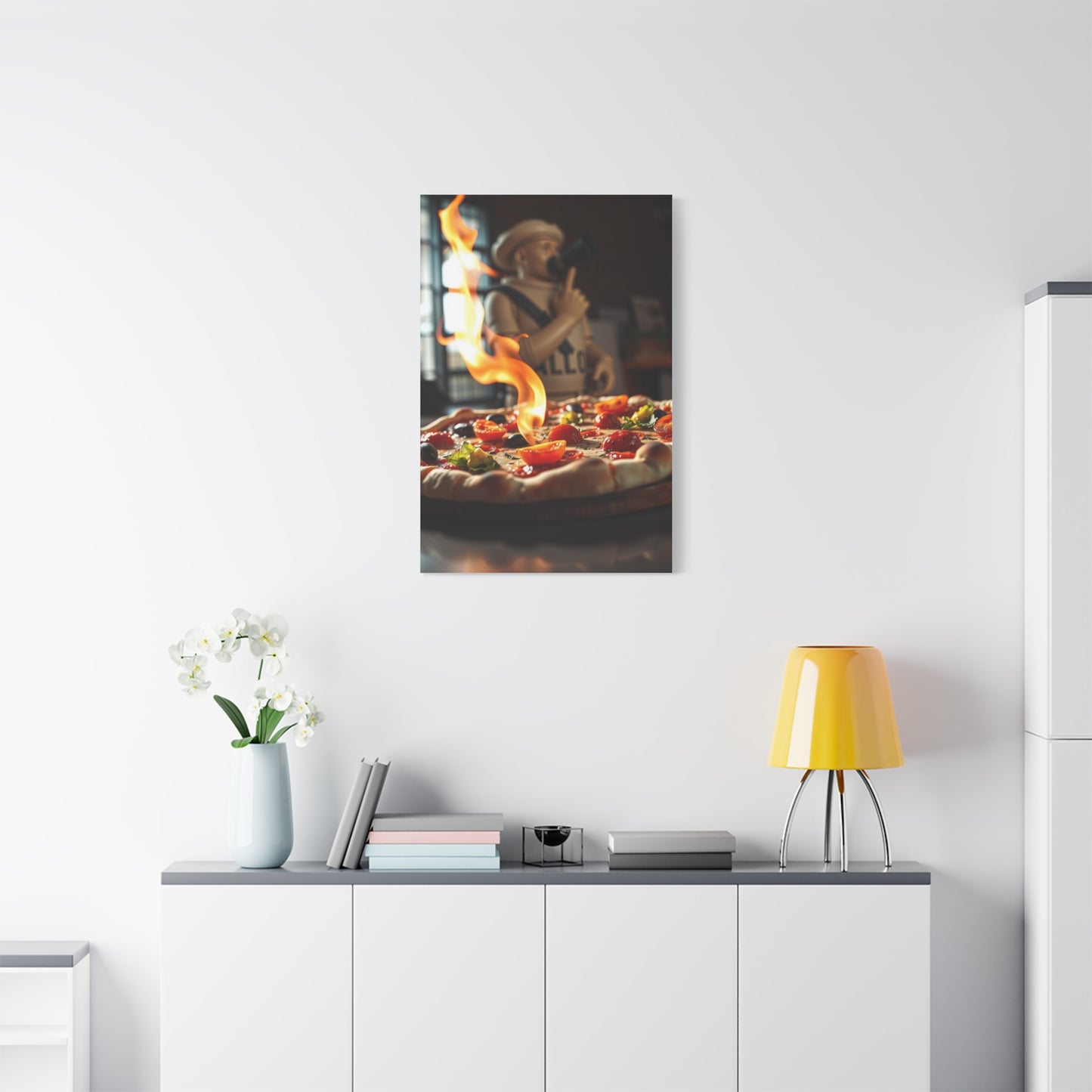 Vision Pizza Art Art Wall Art & Canvas Print