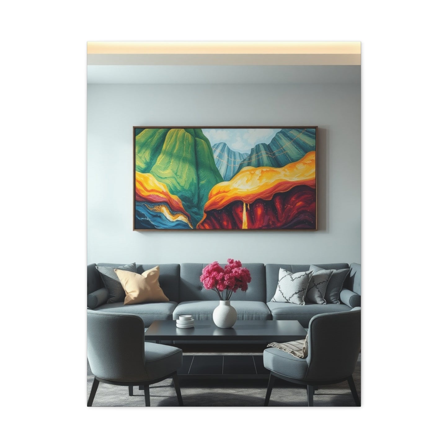 Opulent Salon Masterpiece Wall Art & Canvas Print