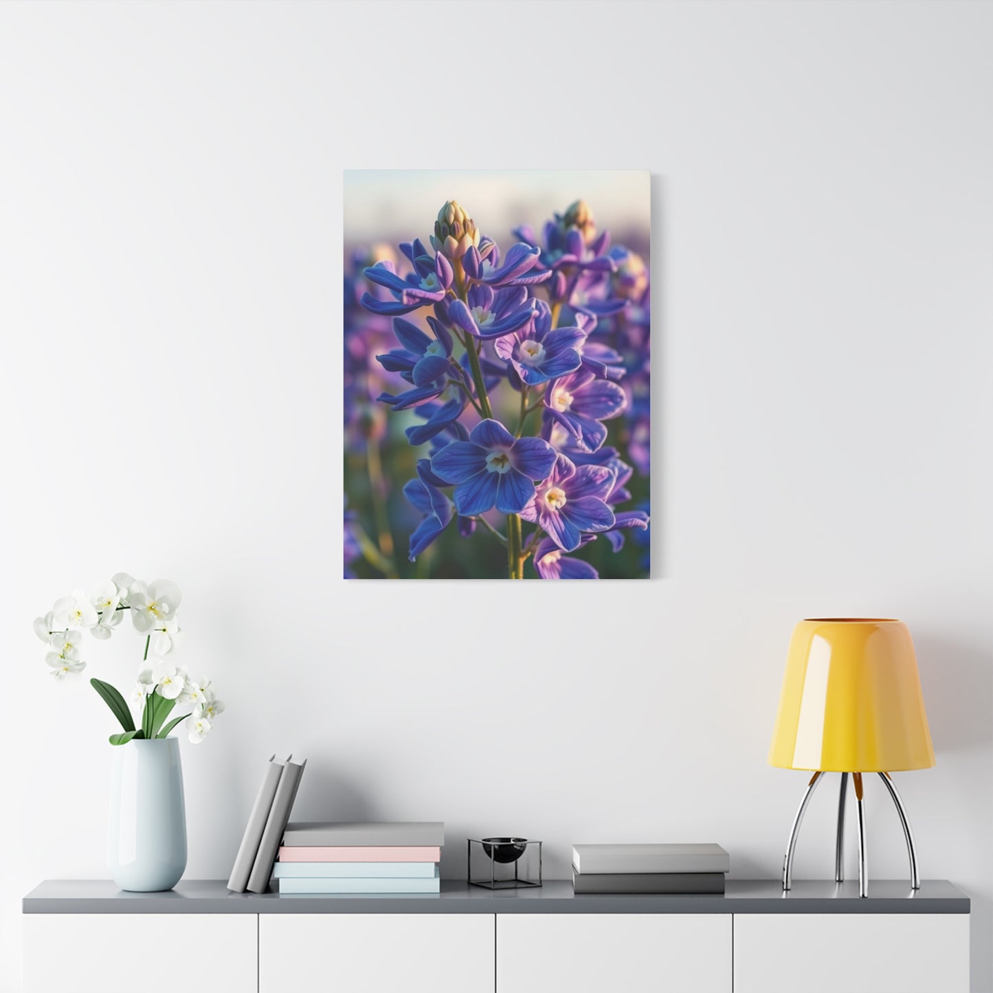 Supreme Bluebonnet Flower Art Collection Wall Art & Canvas Print