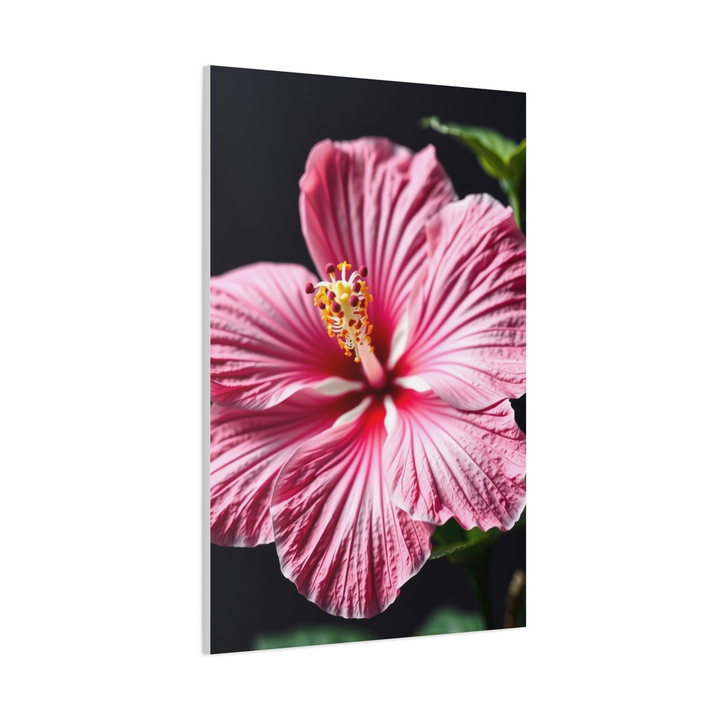 Vision Hibiscus Flower Art Art Wall Art & Canvas Print