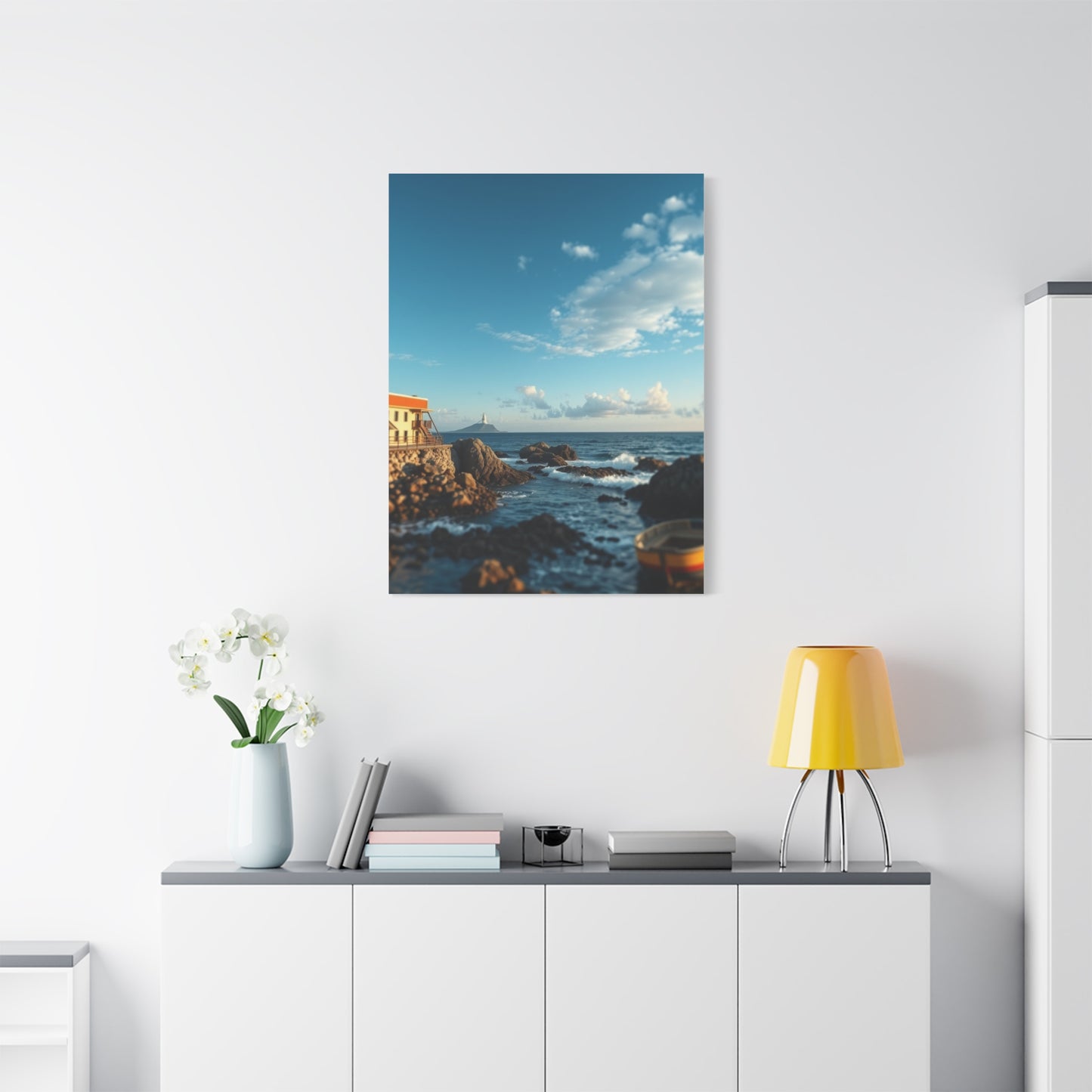 Azure Horizon Artistry Wall Art & Canvas Print
