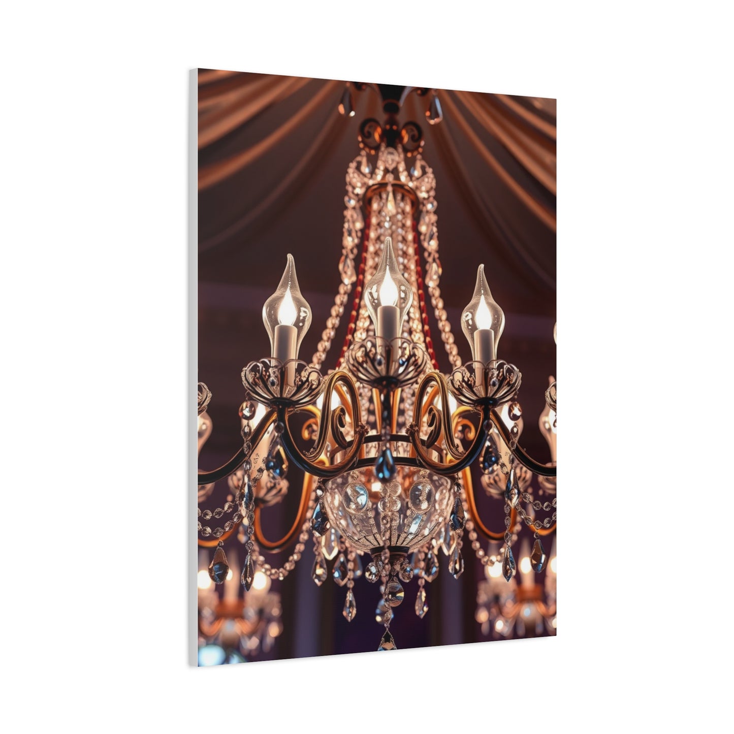 Masterpiece Chandelier Art Vision Wall Art & Canvas Print