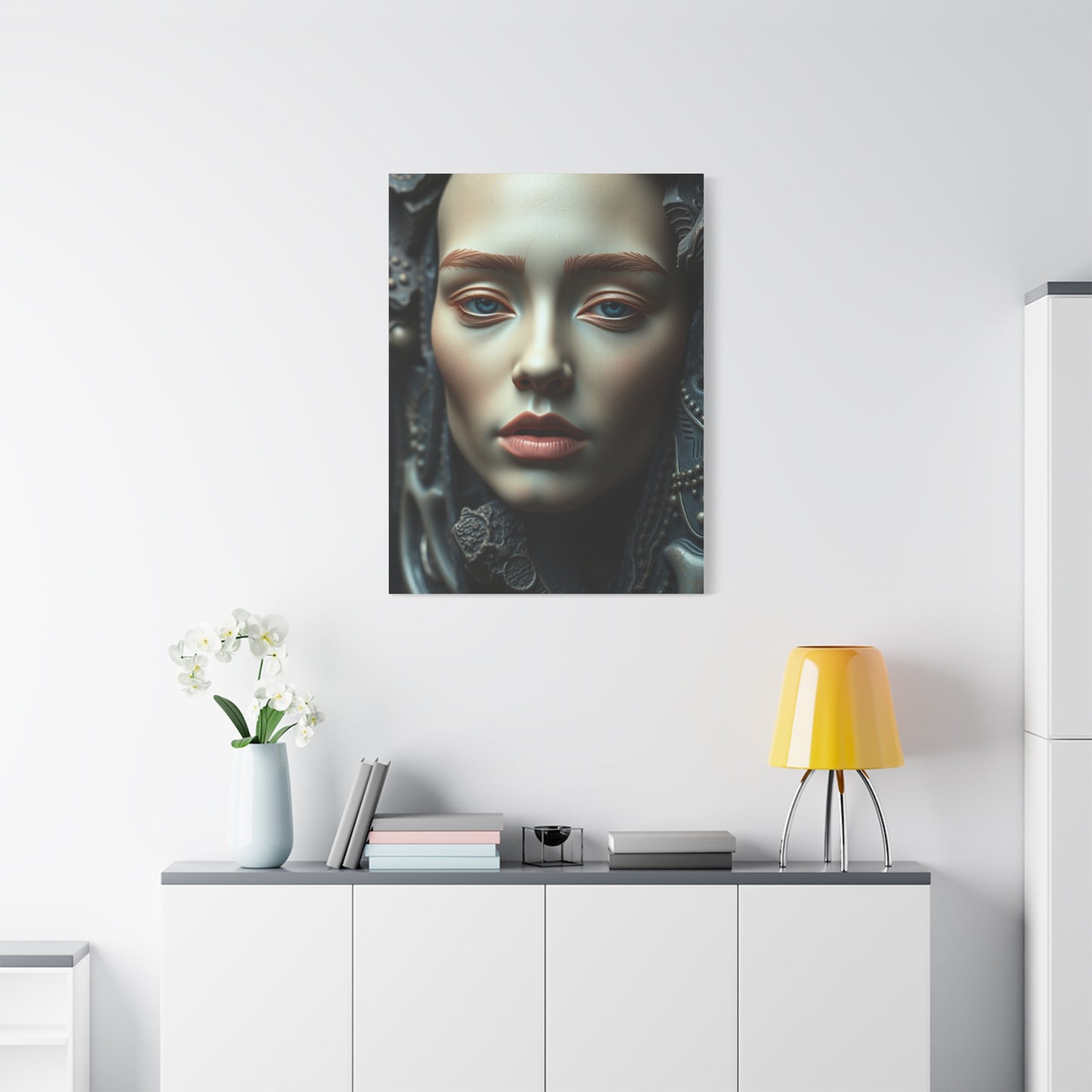 Charcoal, Onyx, and Ivory Art Supreme Gallery Wall Art & Canvas Print