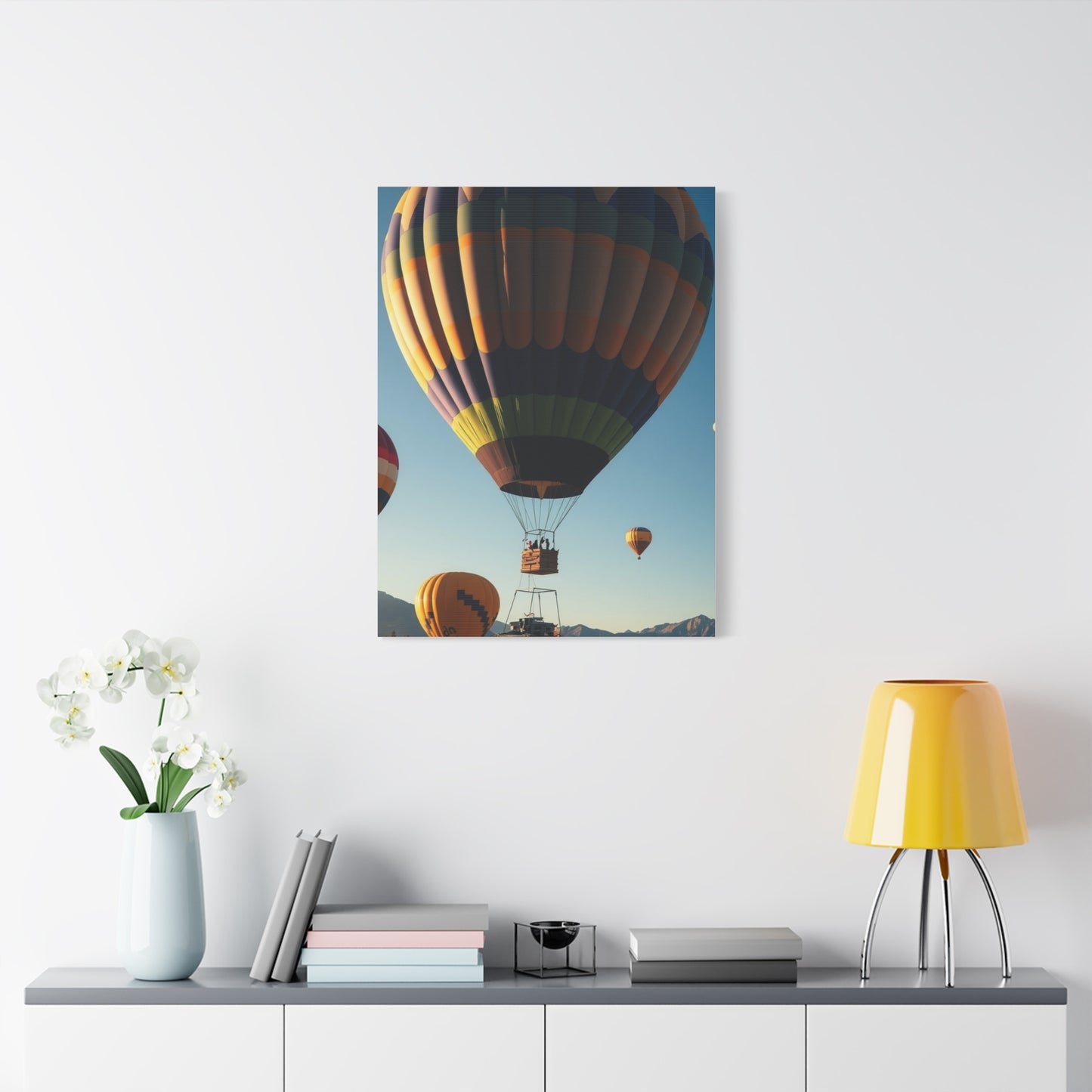 Vision Hot Air Balloon Art Art Wall Art & Canvas Print