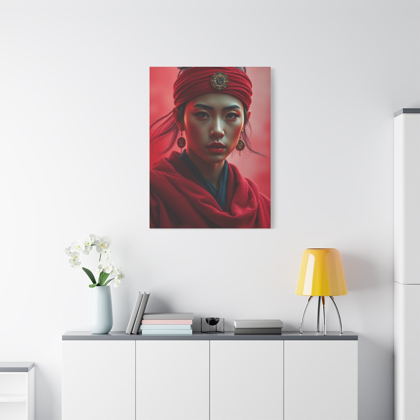 Roseate Allure Painting Wall Art & Canvas Print