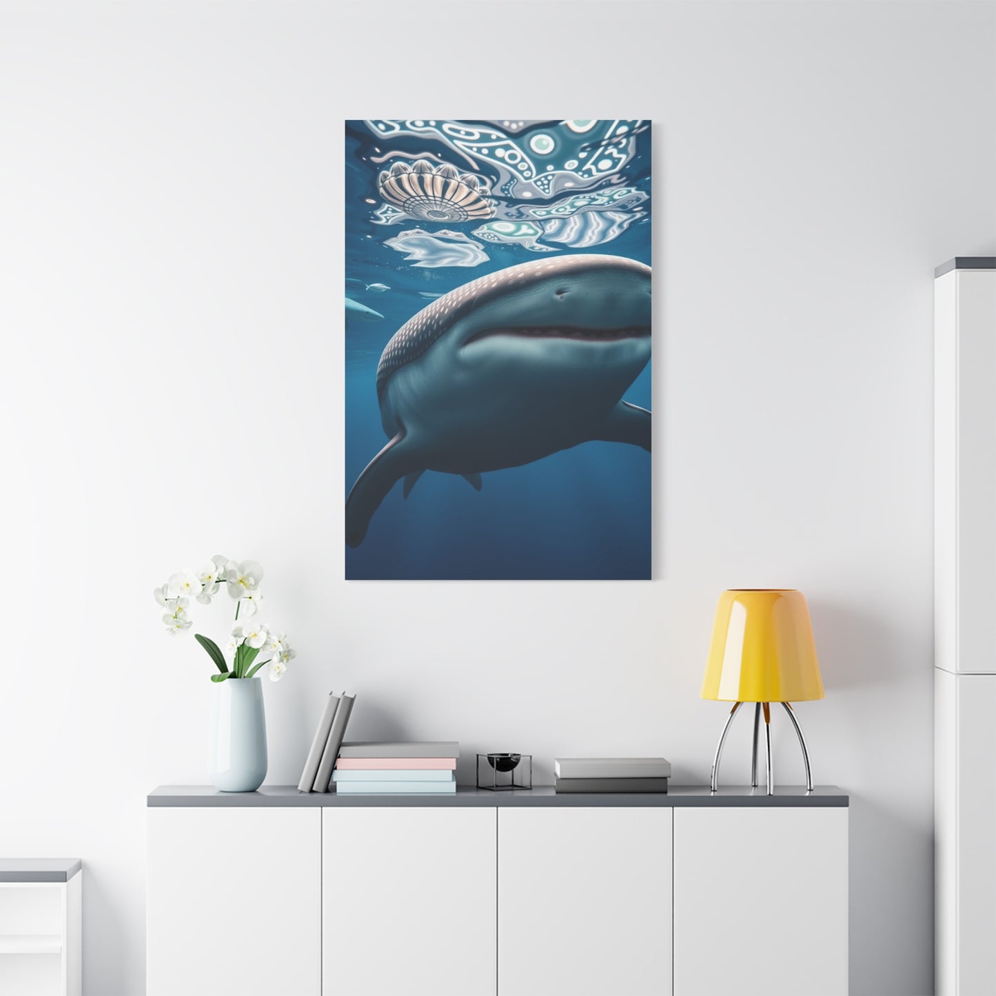 Masterpiece Whale Shark Art Vision Wall Art & Canvas Print