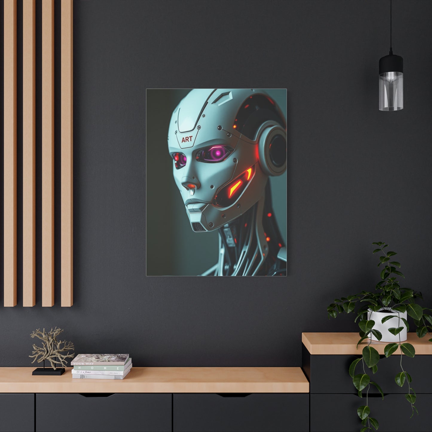 Robot Art Refined Canvas Wall Art & Canvas Print