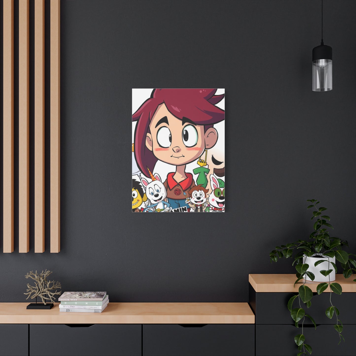 Refined Sketch Collage Wall Art & Canvas Print